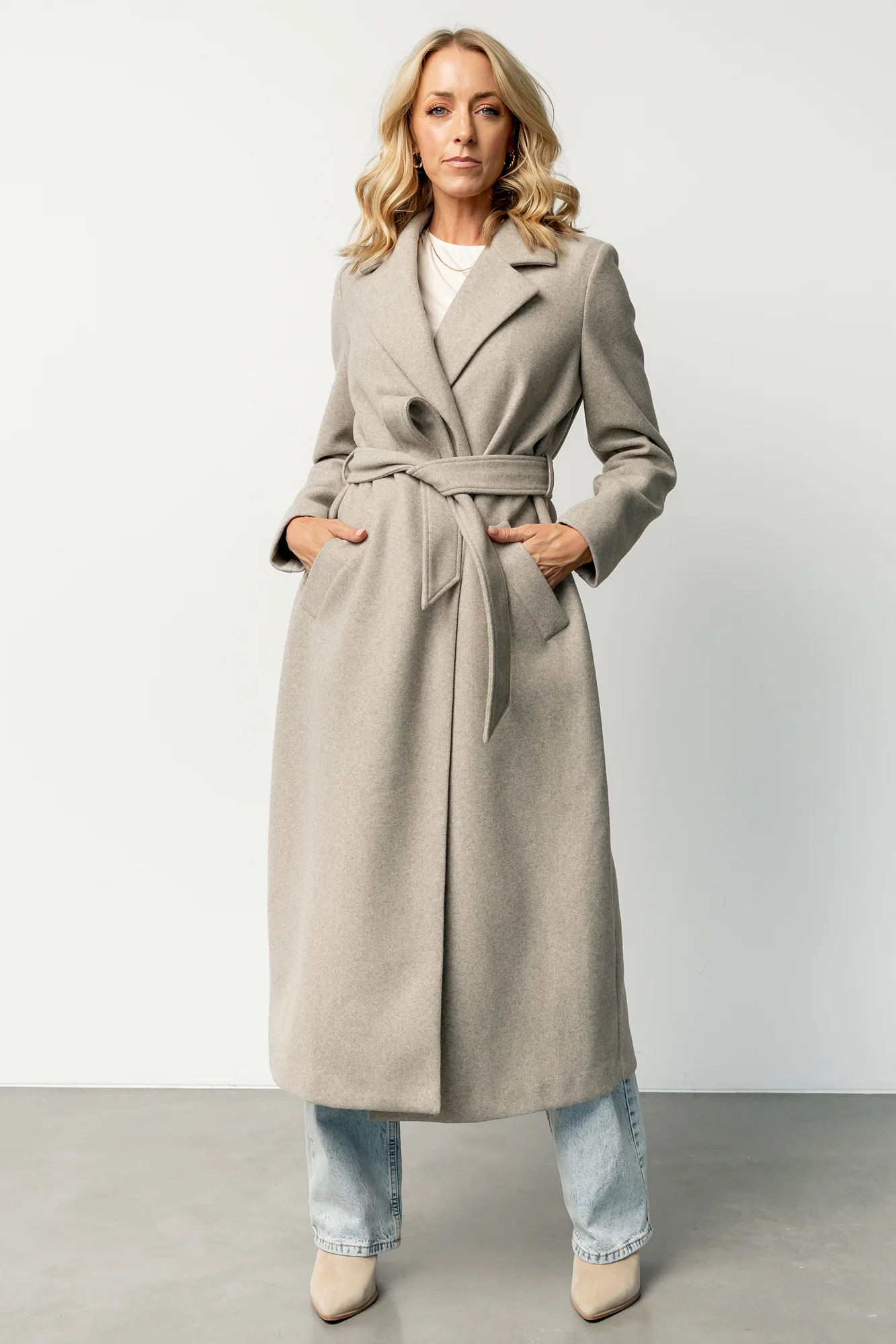 Glenwood Coat | Greige