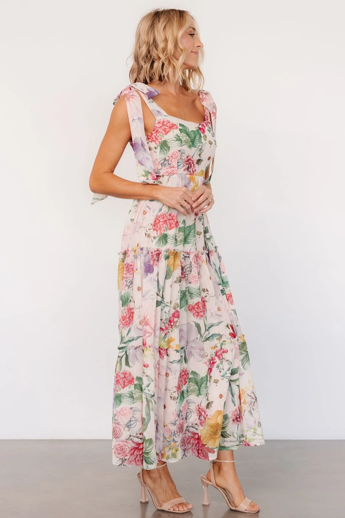 Anita Maxi Dress | Blush Multi Floral