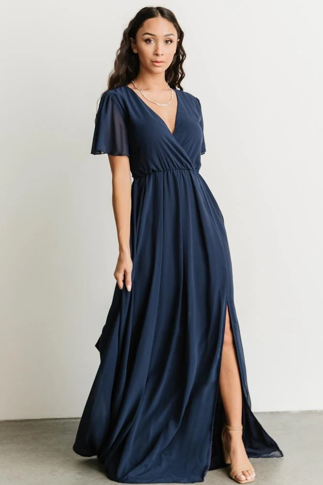 Vaughnie Maxi Dress | Navy