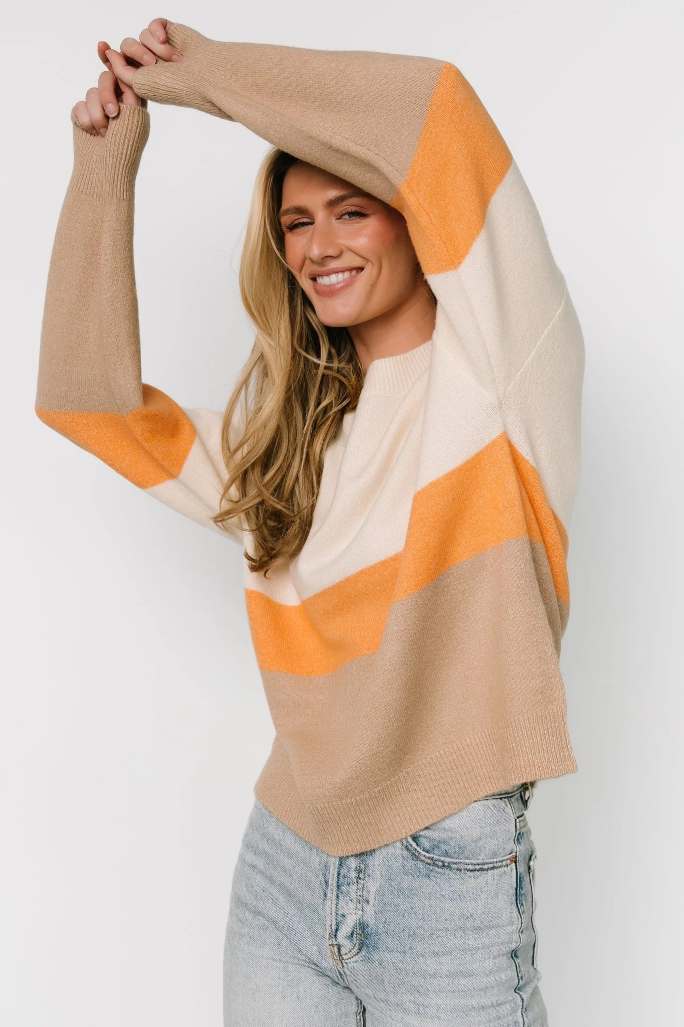 Rooney Sweater | Cream + Oatmeal