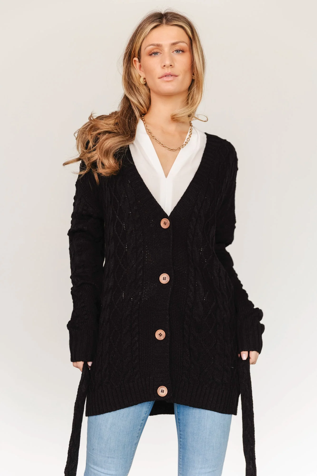 Leonie Cardigan | Black