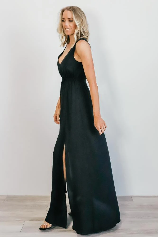 Hera Maxi Dress | Black