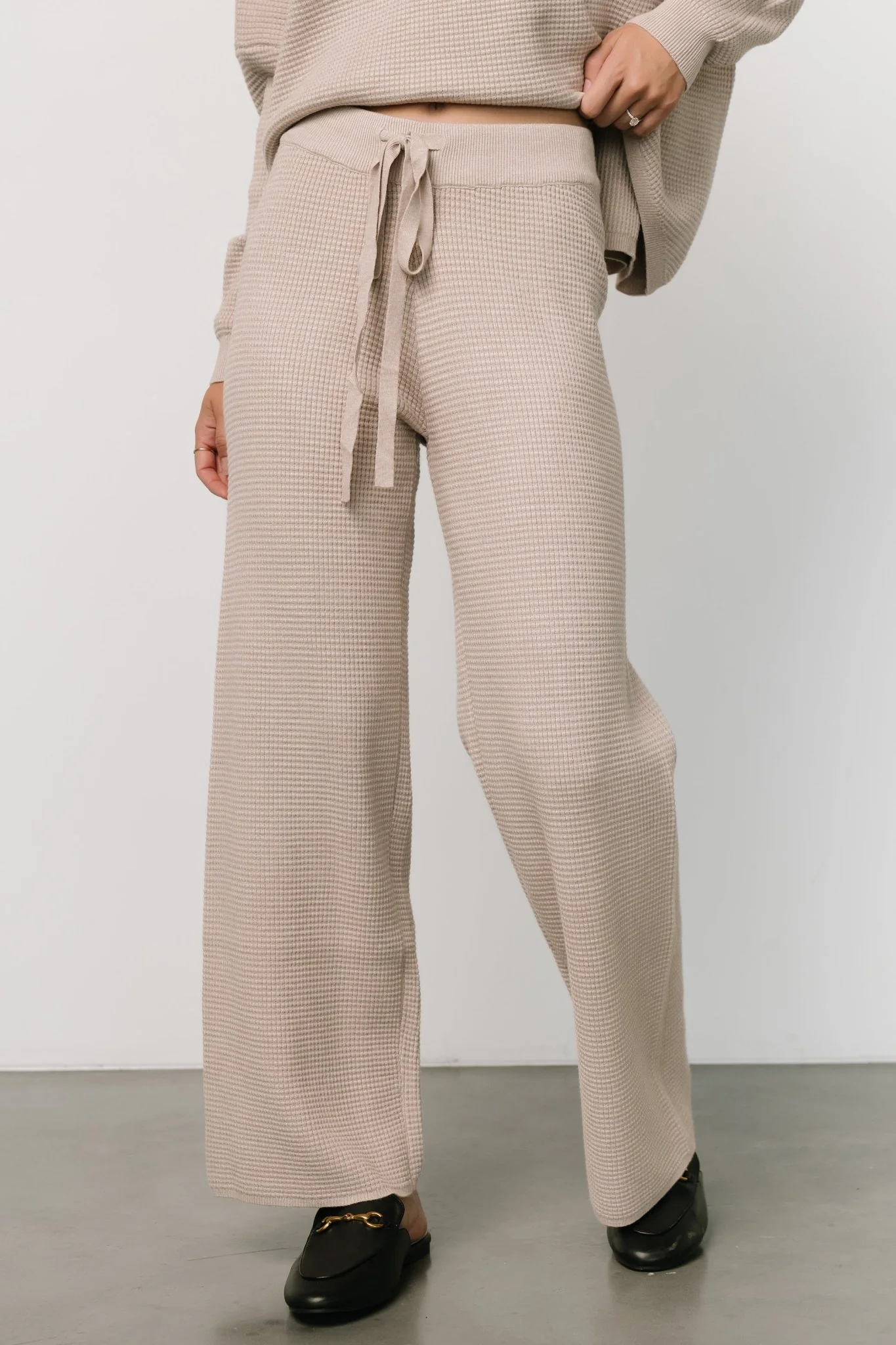 Owen Waffle Pants | Oatmeal