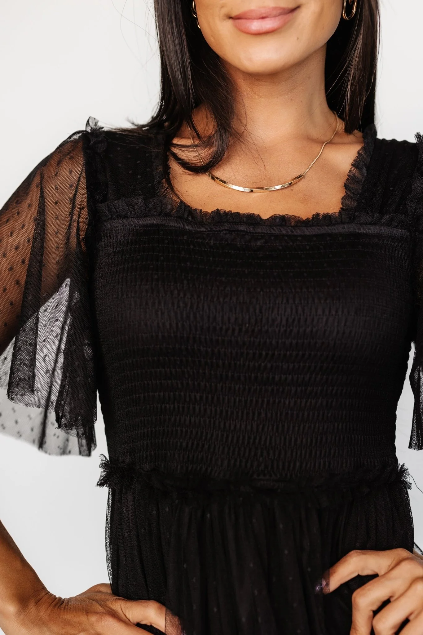 Bexley Tulle Dress | Black