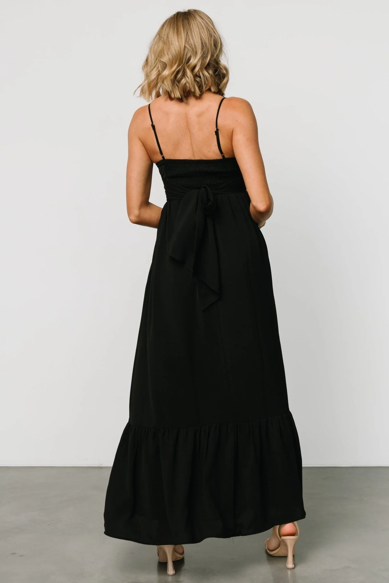 Regan Tank Maxi Dress | Black