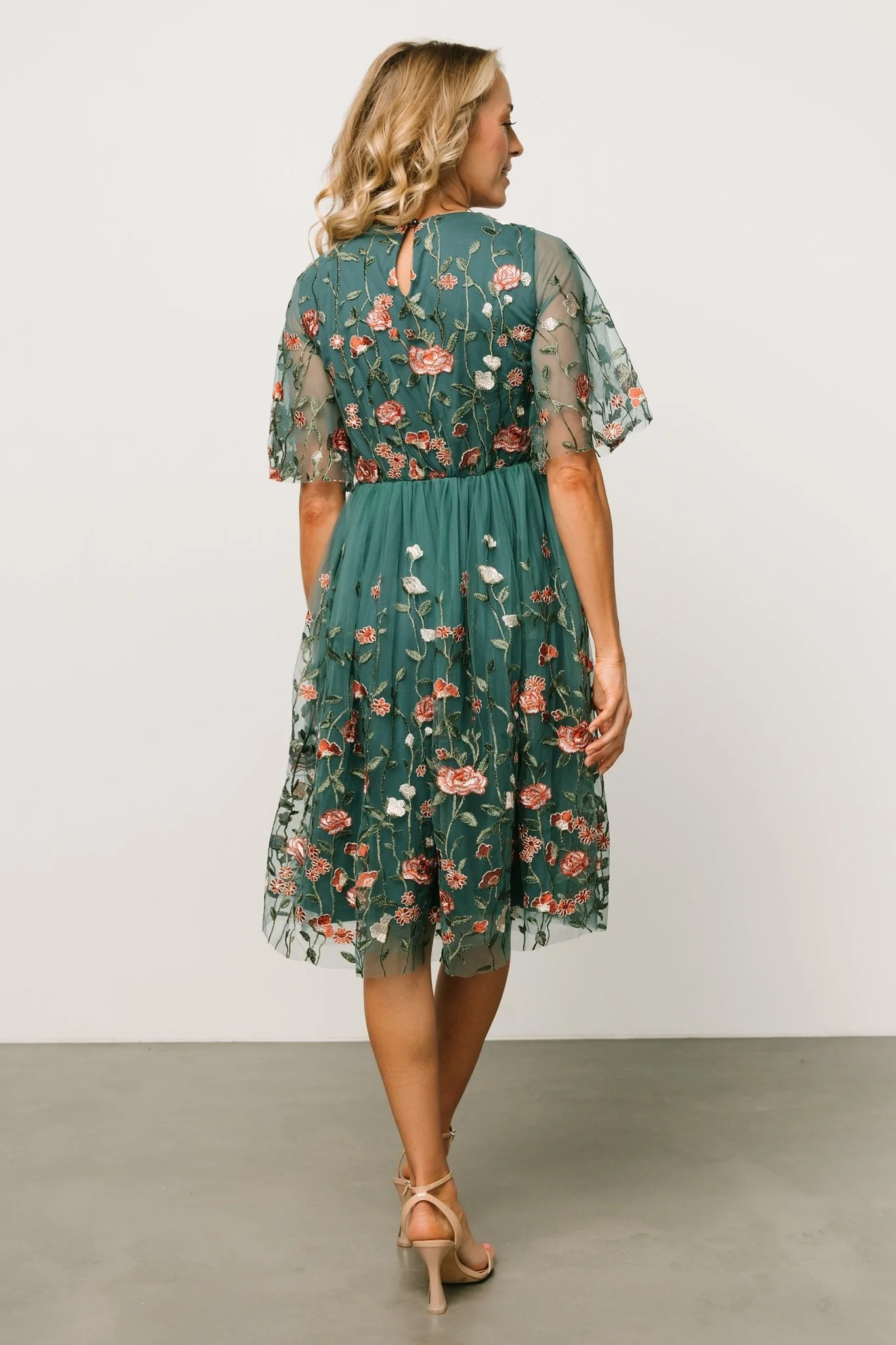 Duchess Tulle Dress | Jade Garden
