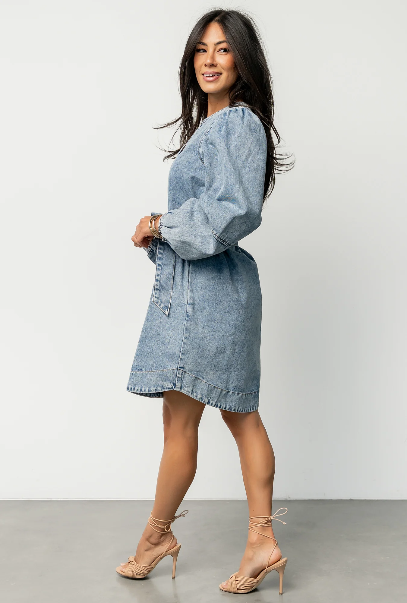 Tora Denim Dress | Light Wash