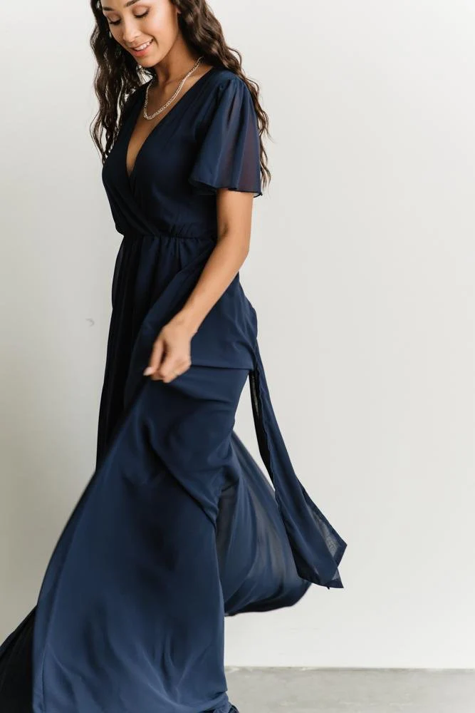 Vaughnie Maxi Dress | Navy