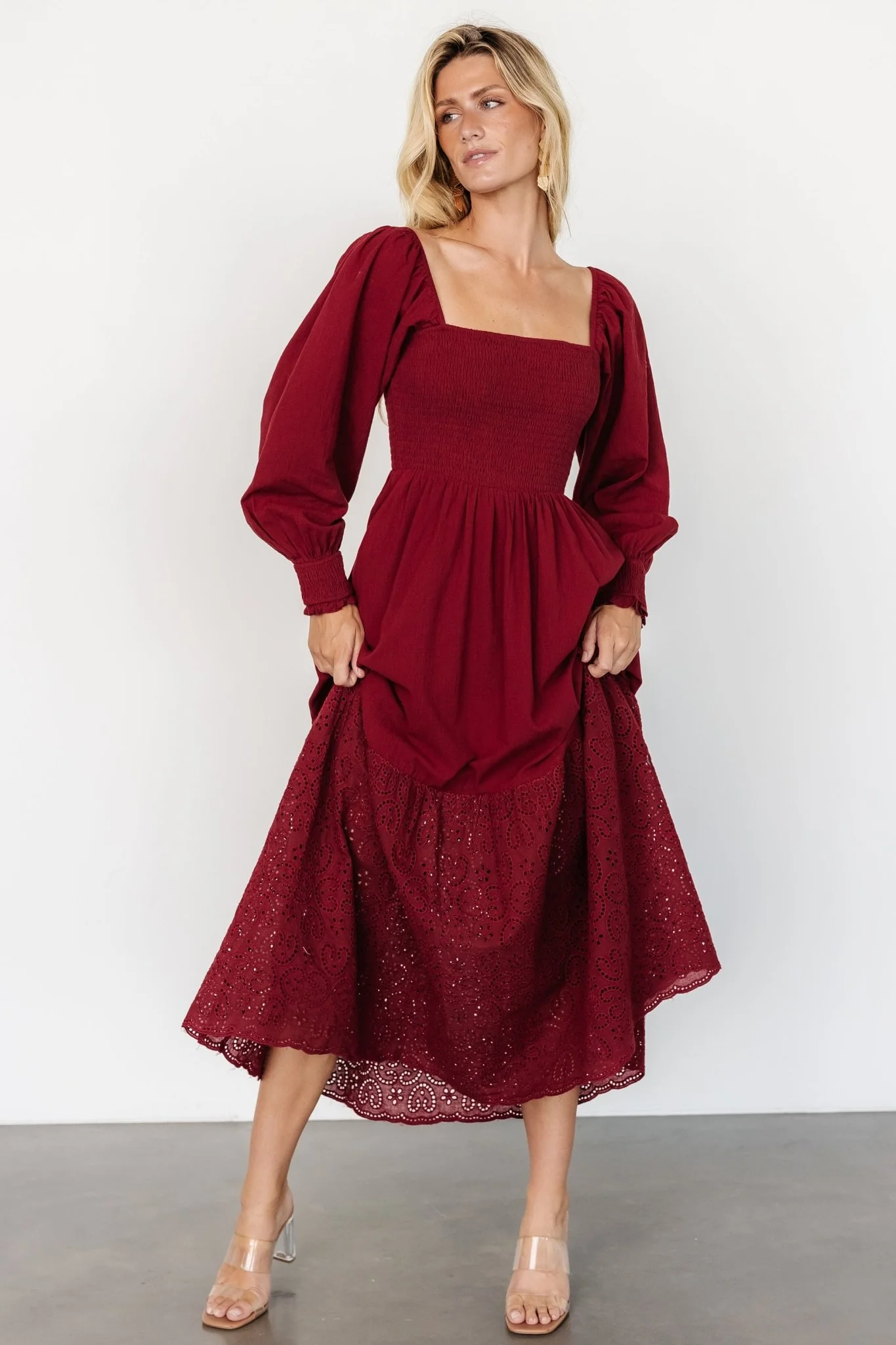 Marcella Maxi Dress | Wine