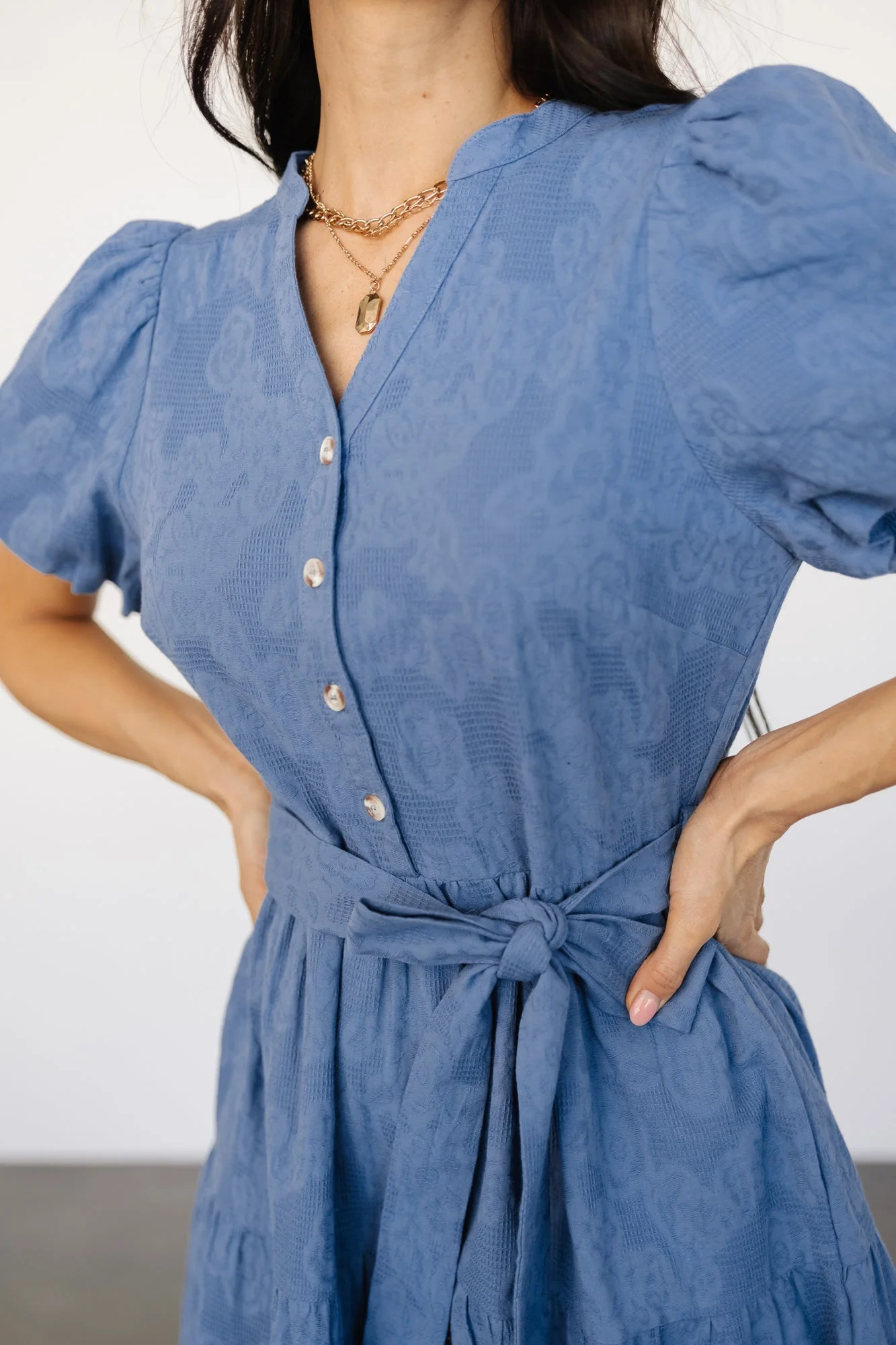 Philippa Midi Dress | Blue