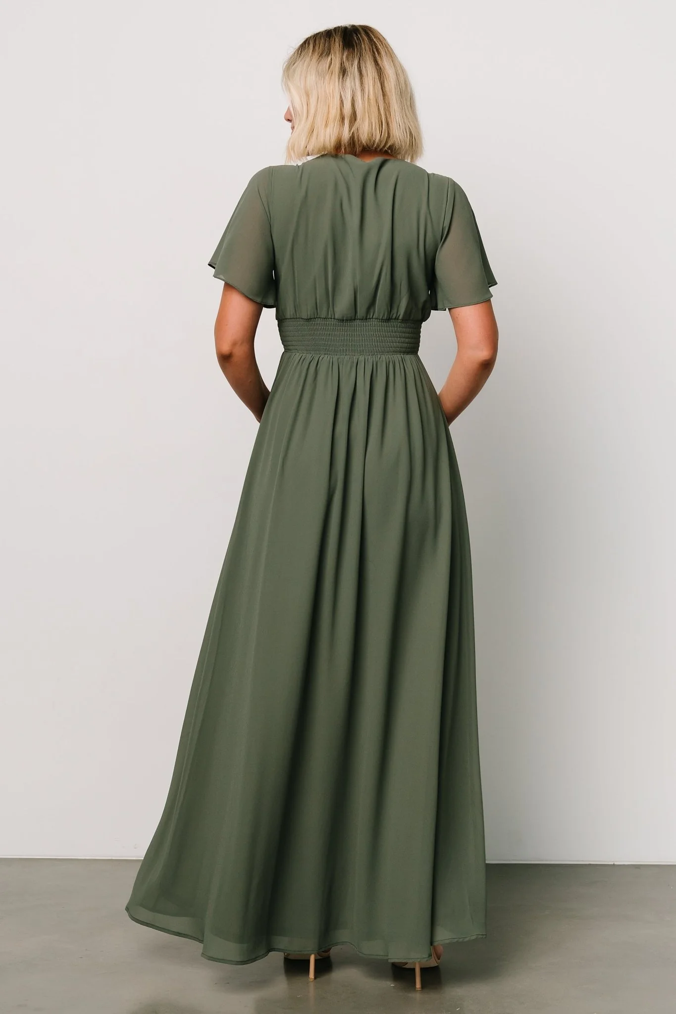Ramona Maxi Dress | Dark Sage