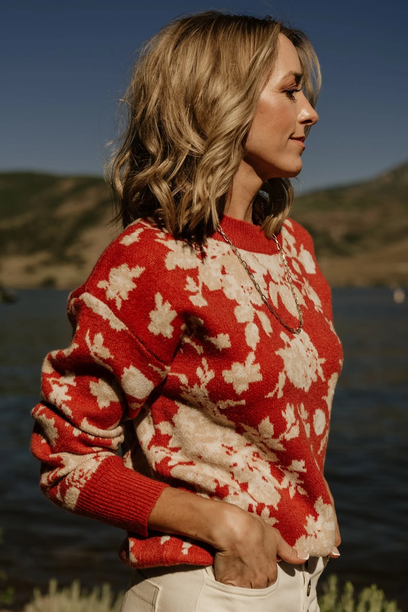 Legend Sweater | Rust Multi