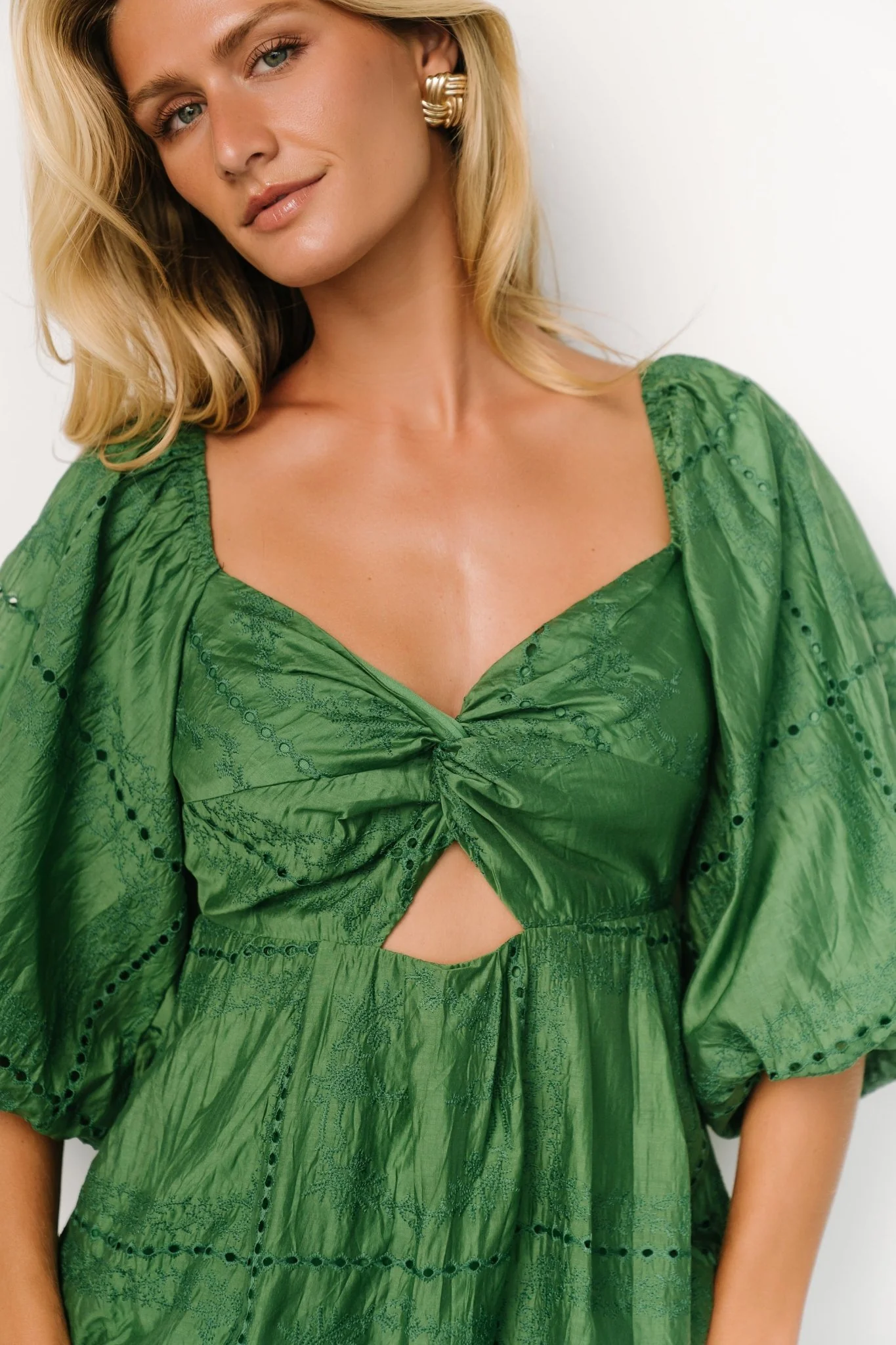 Brynn Midi Dress | Green