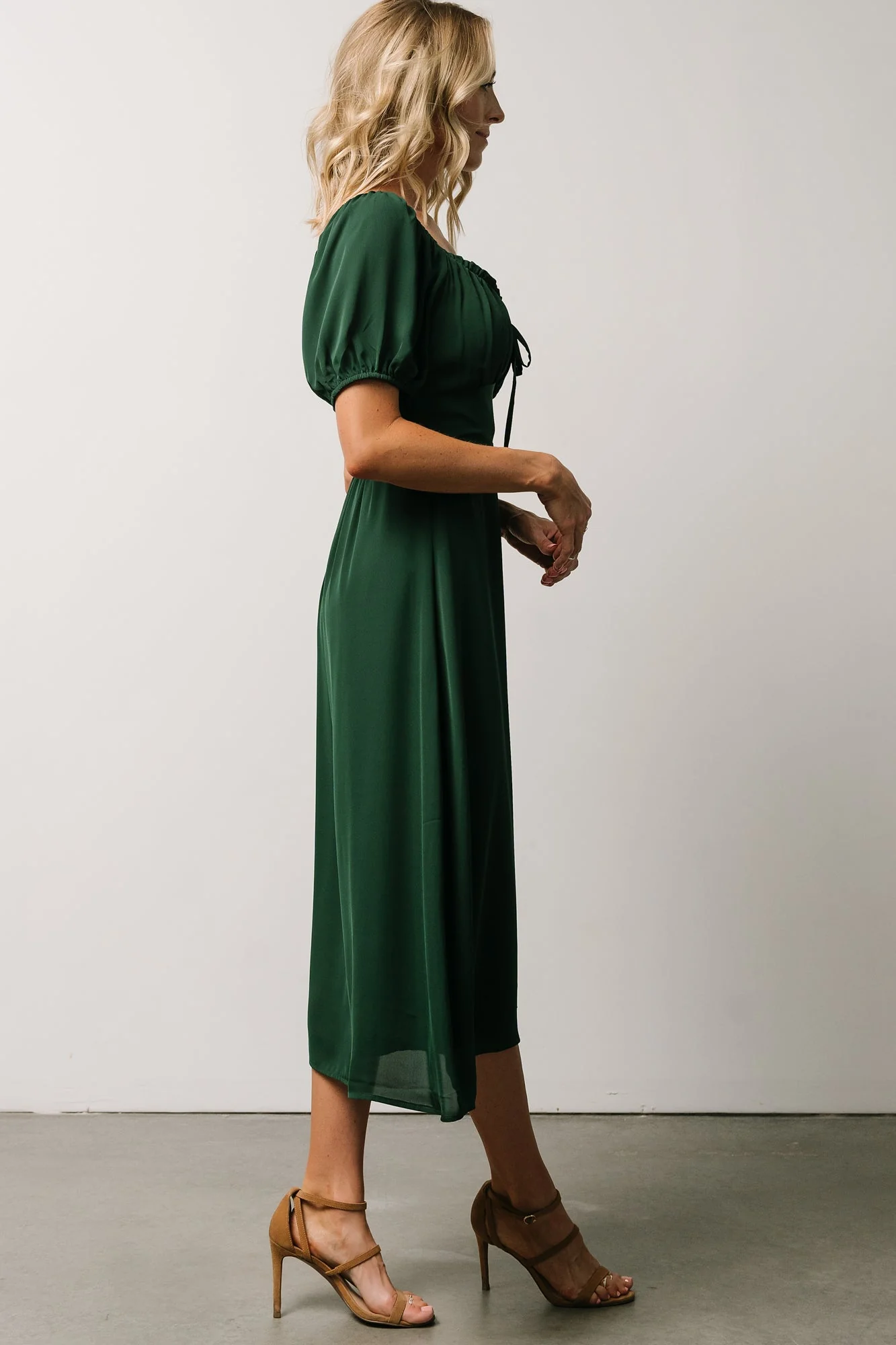 Cadence Midi Dress | Green