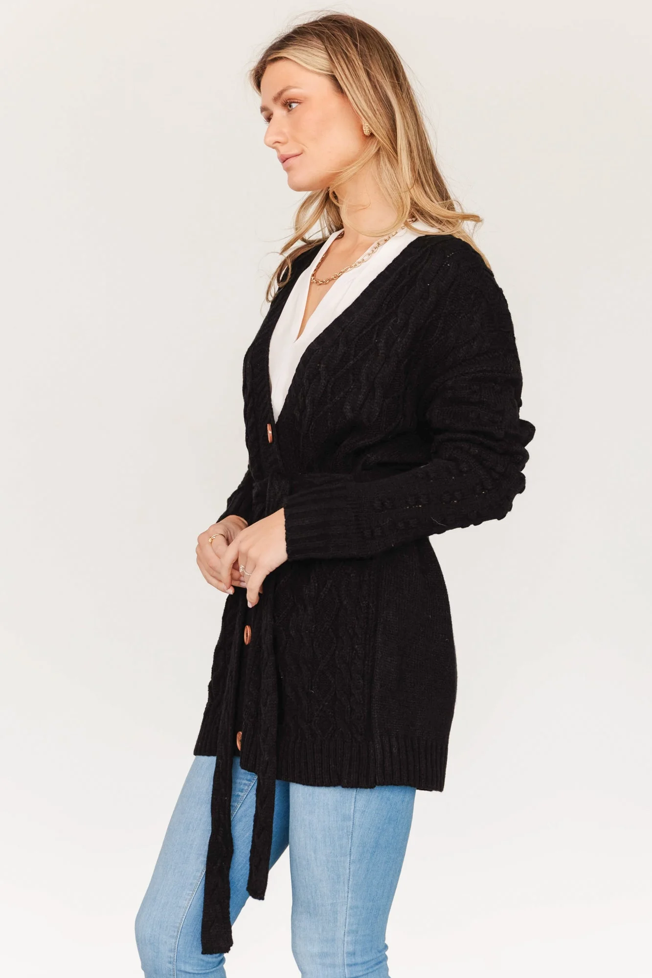 Leonie Cardigan | Black
