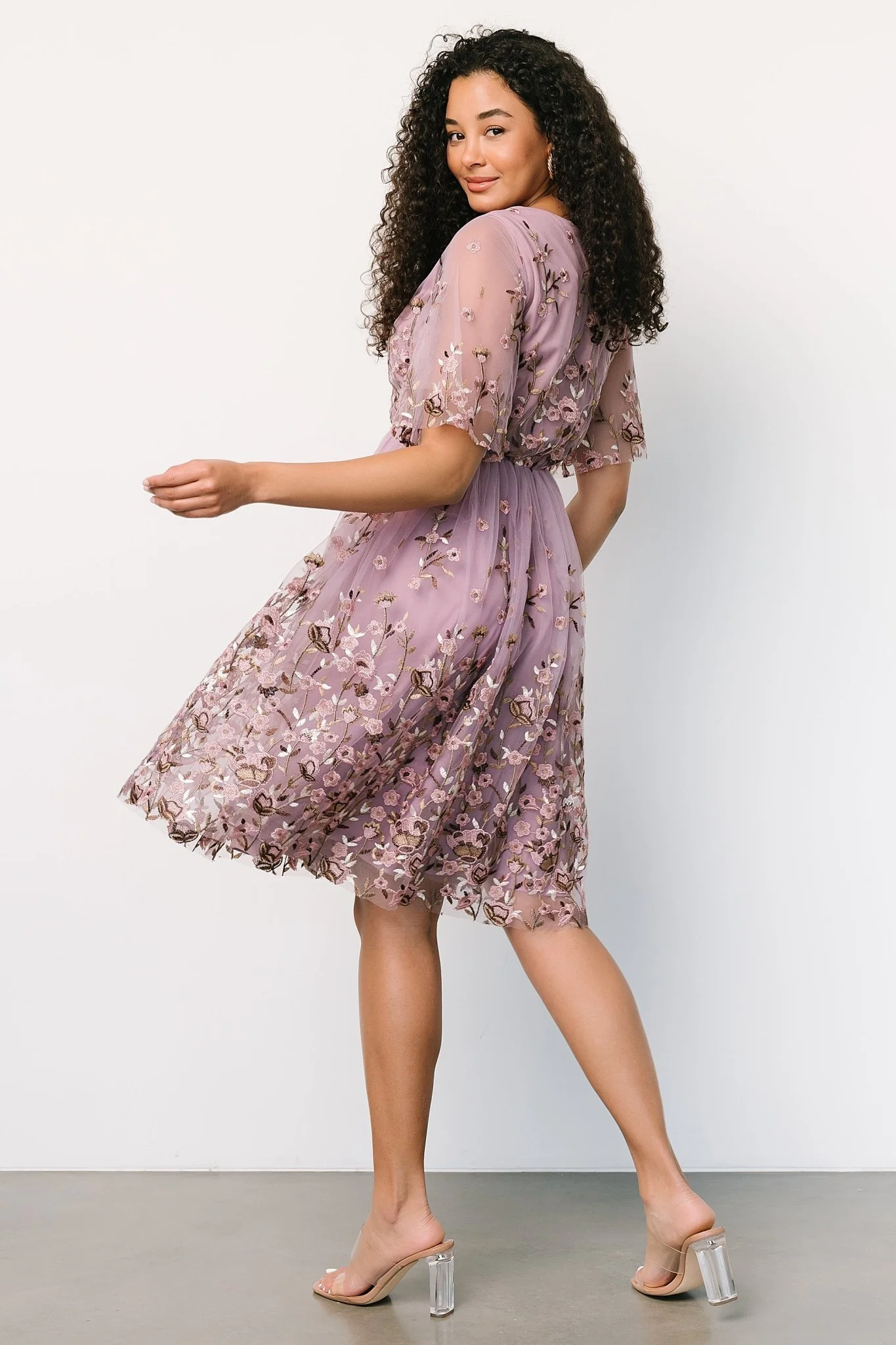 Duchess Tulle Dress | Lilac Garden
