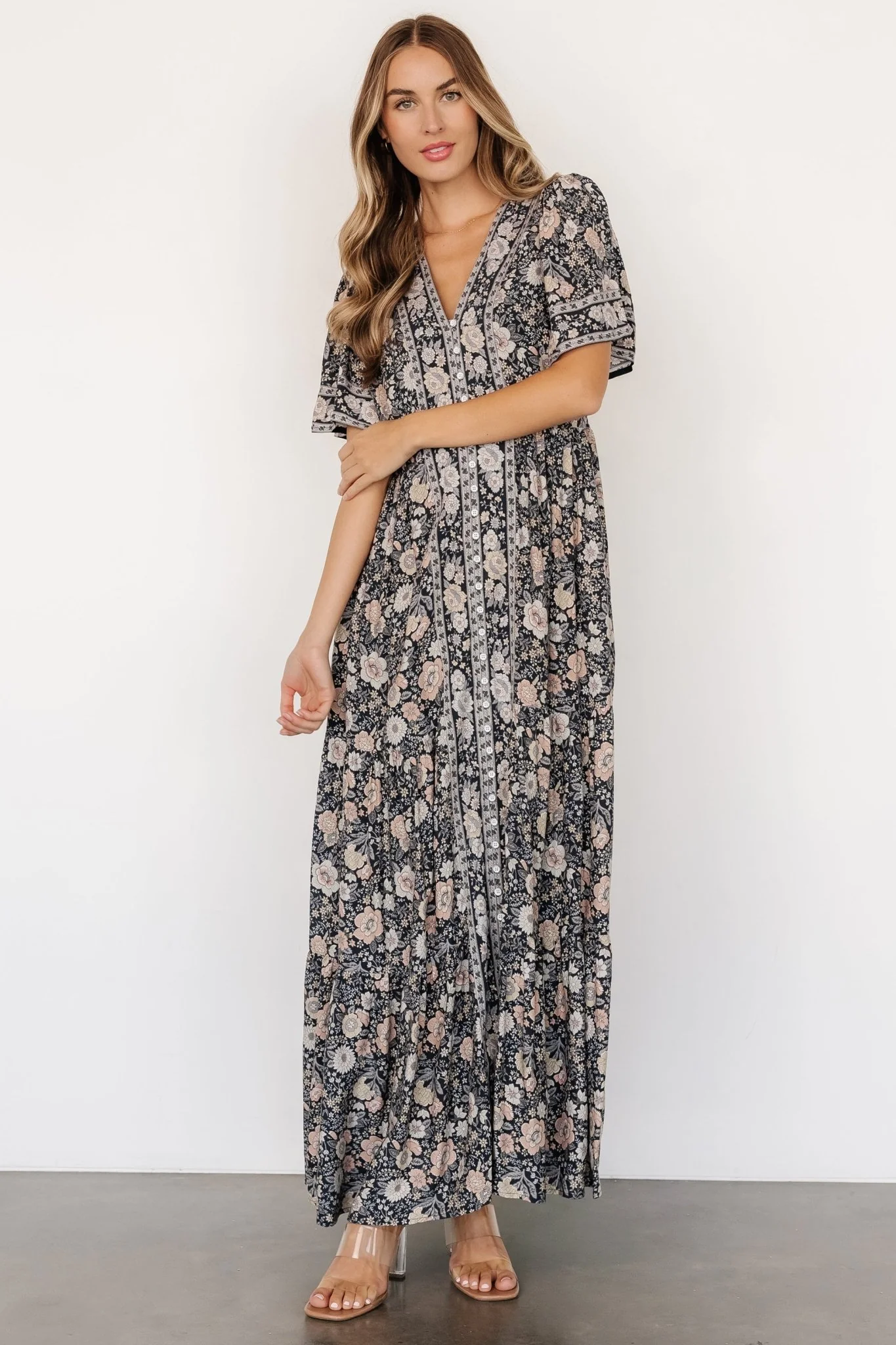 Cheryl Maxi Dress | Midnight Floral