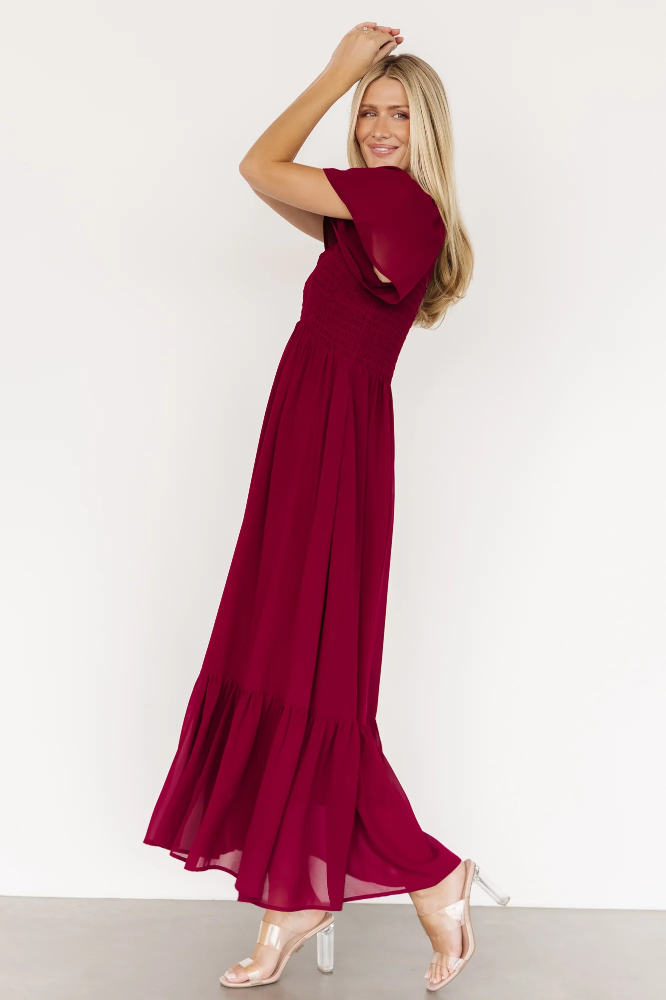 Monica Smocked Dress | Mulberry