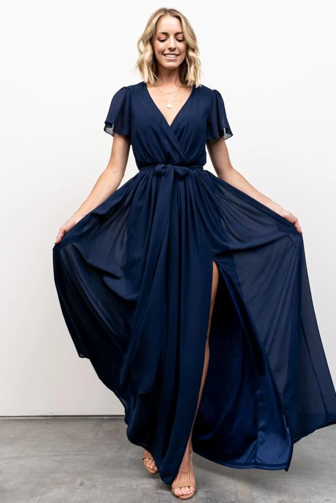 Kristina Maxi Dress | Navy