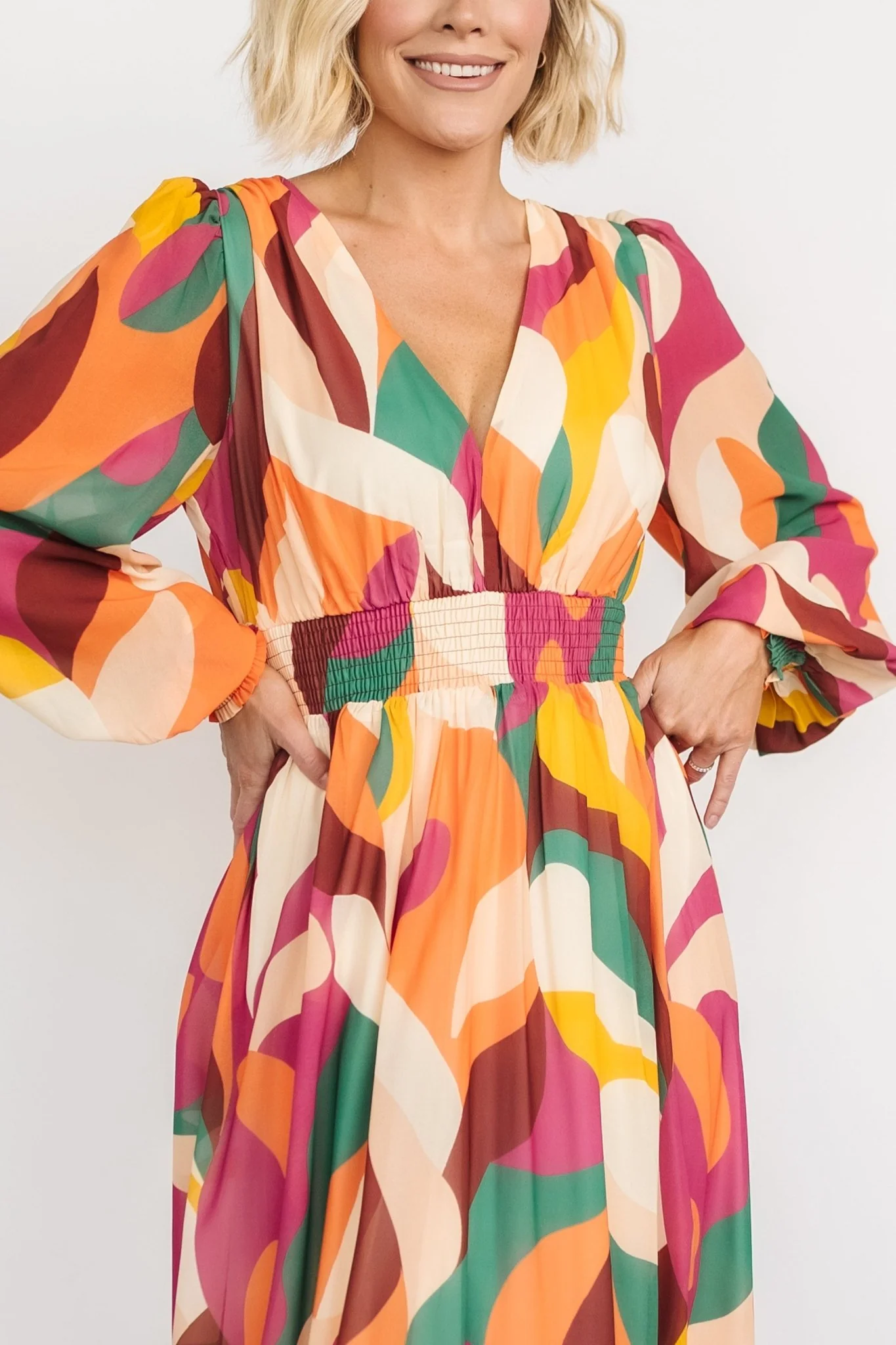 Lawson Maxi Dress | Green Multi