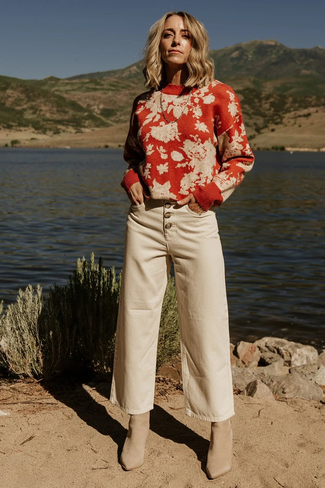 Legend Sweater | Rust Multi