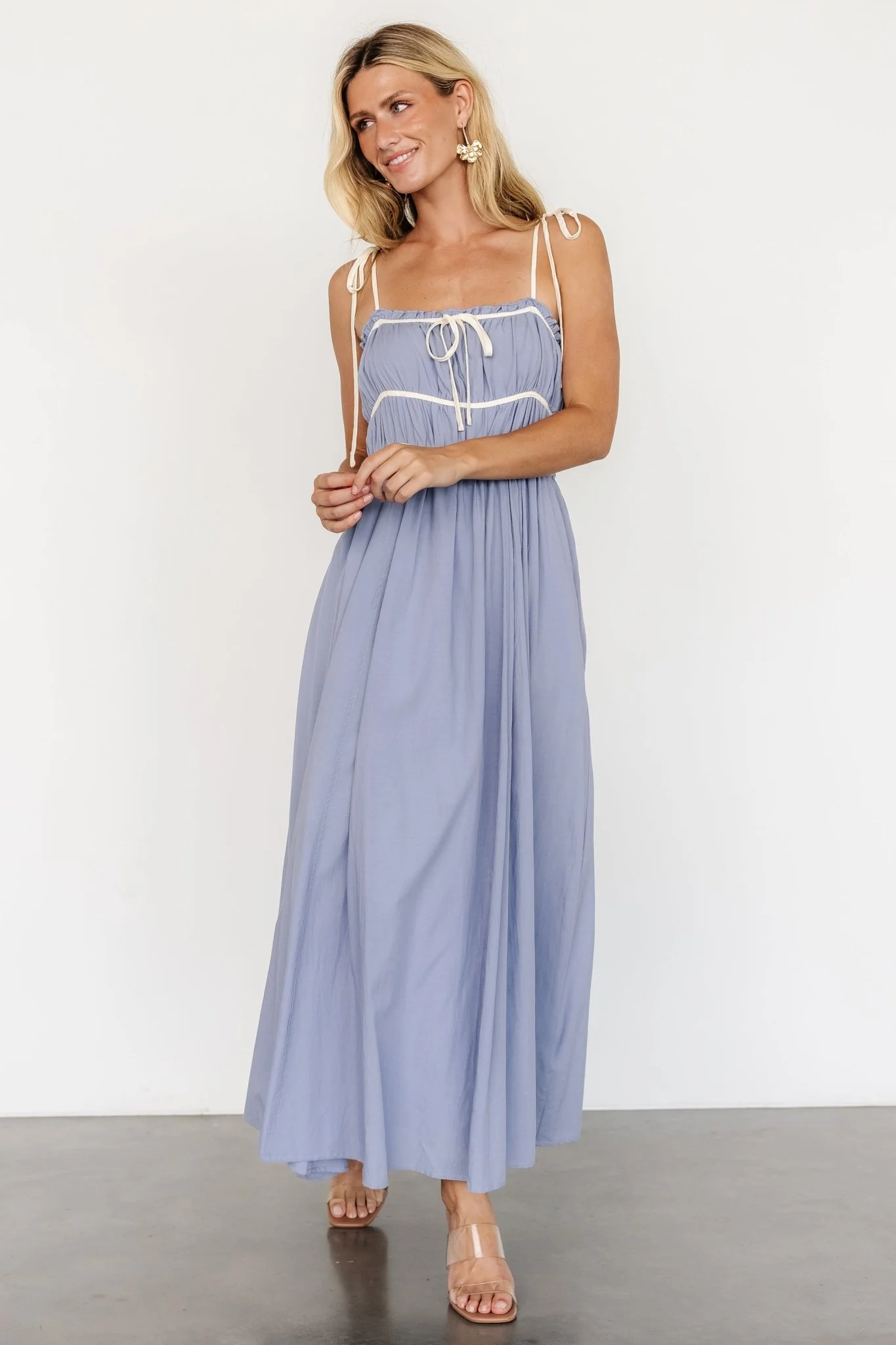 Kerstin Tank Maxi Dress | Peri Blue