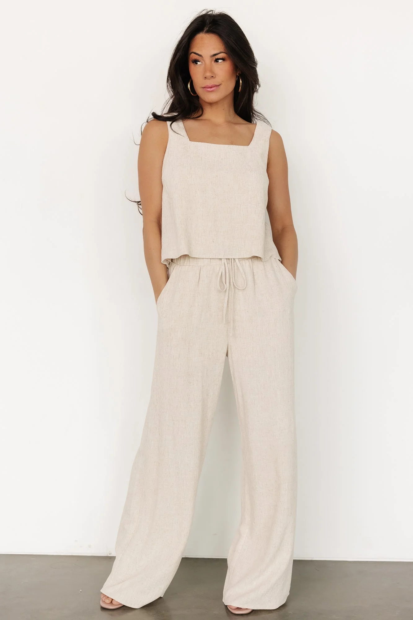 Sparrow Tank + Pants Set | Natural