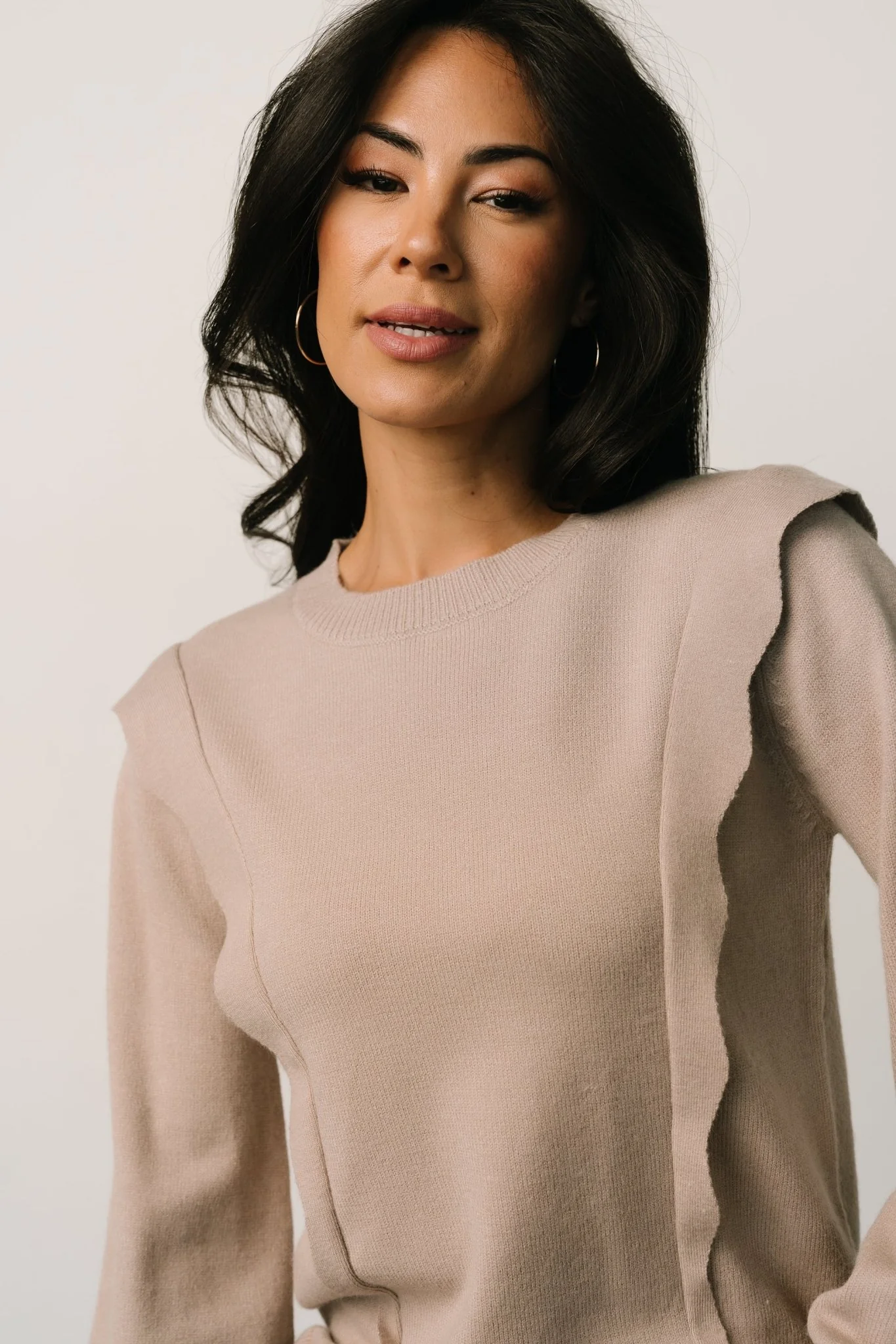 Stowe Sweater | Latte