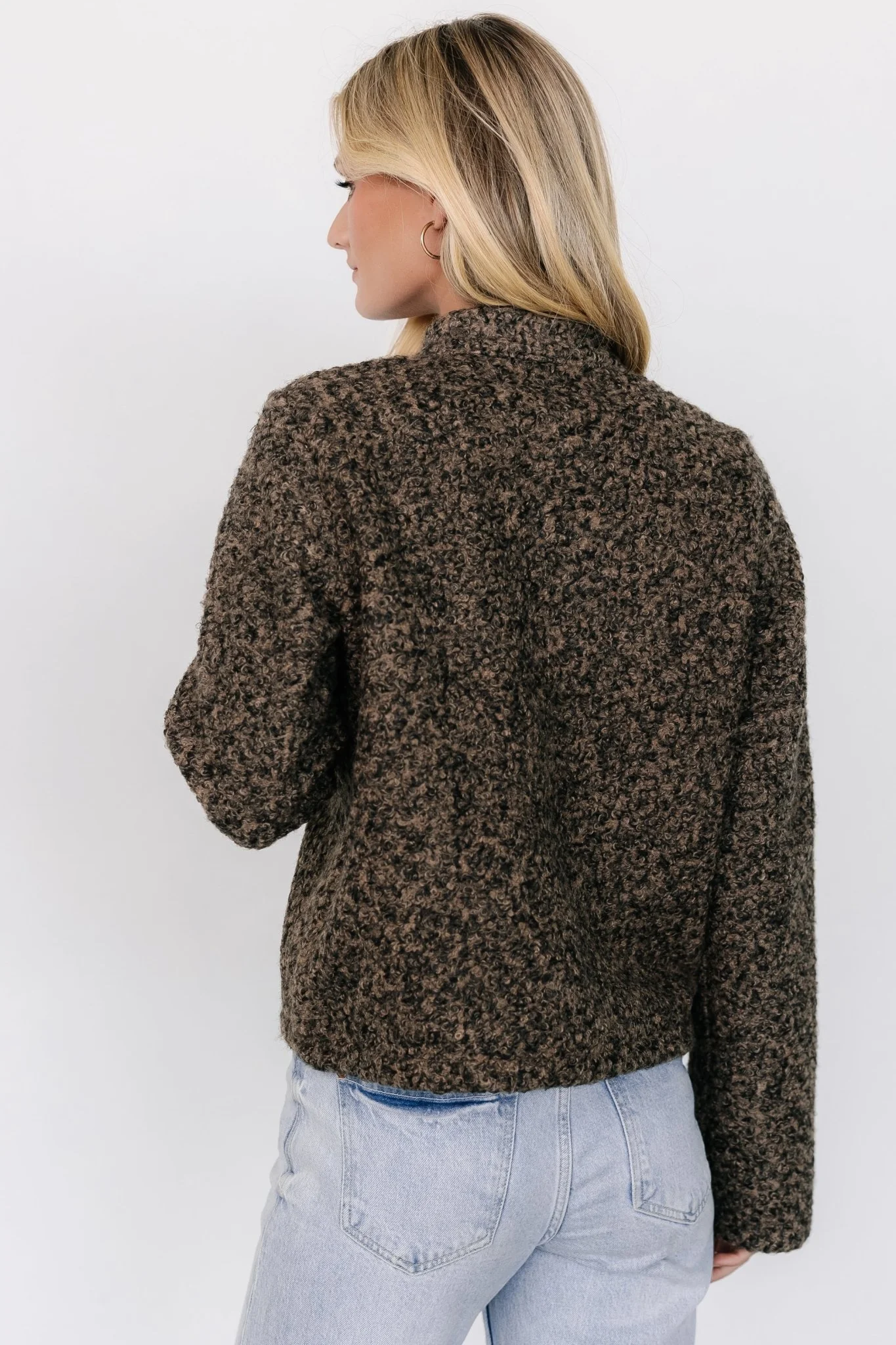 Tilly Jacket | Brown + Black