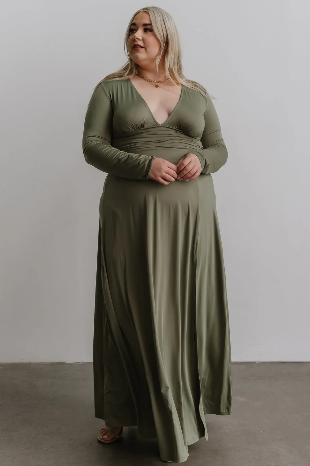 Arianna Maxi Dress | Dusty Sage