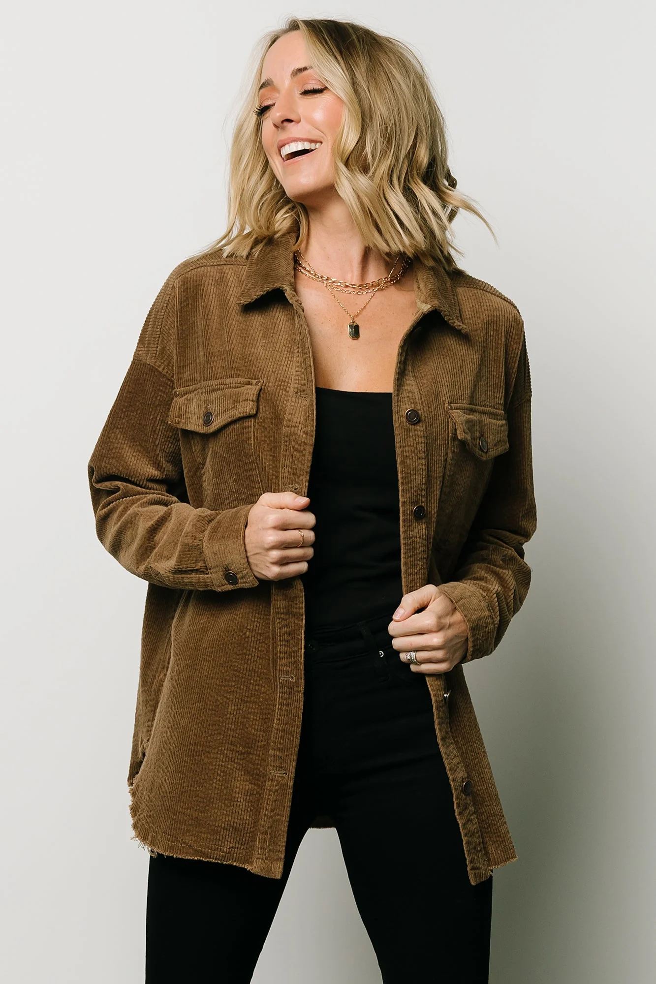 Greeley Corduroy Jacket | Coffee