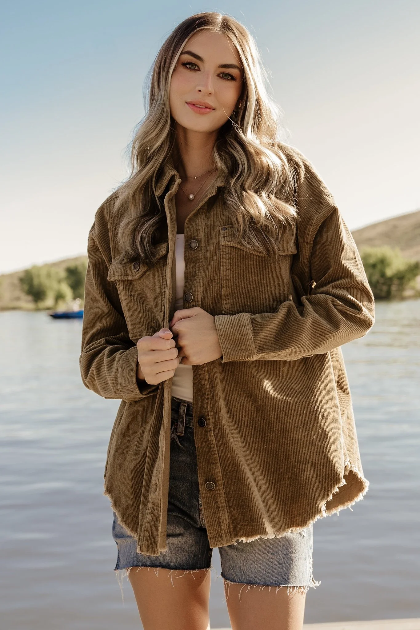 Greeley Corduroy Jacket | Coffee