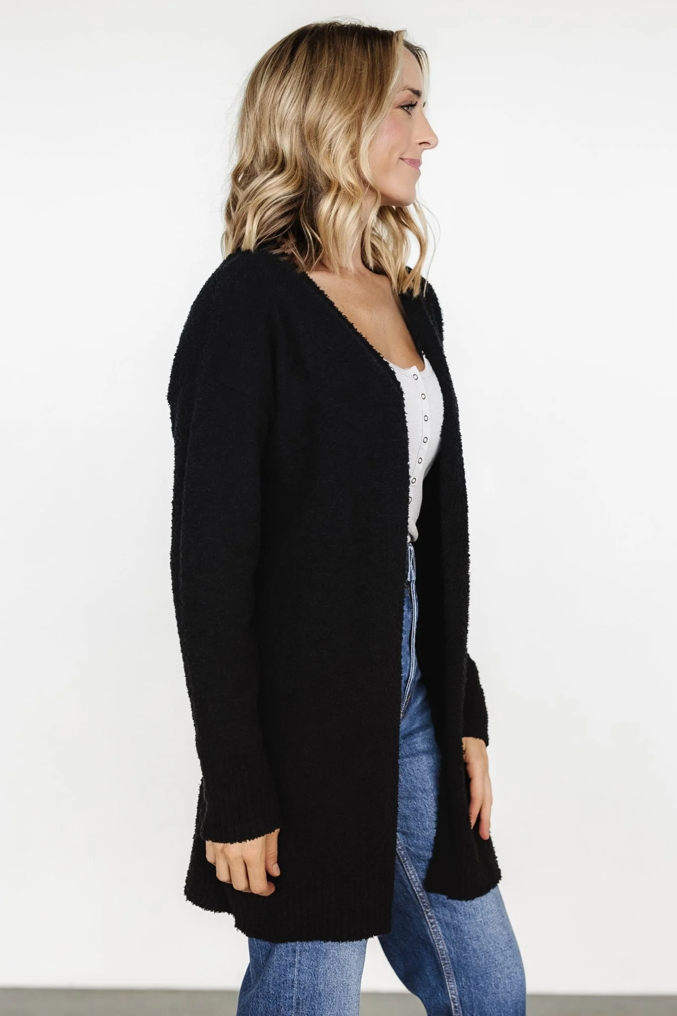 Larsen Cardigan | Black