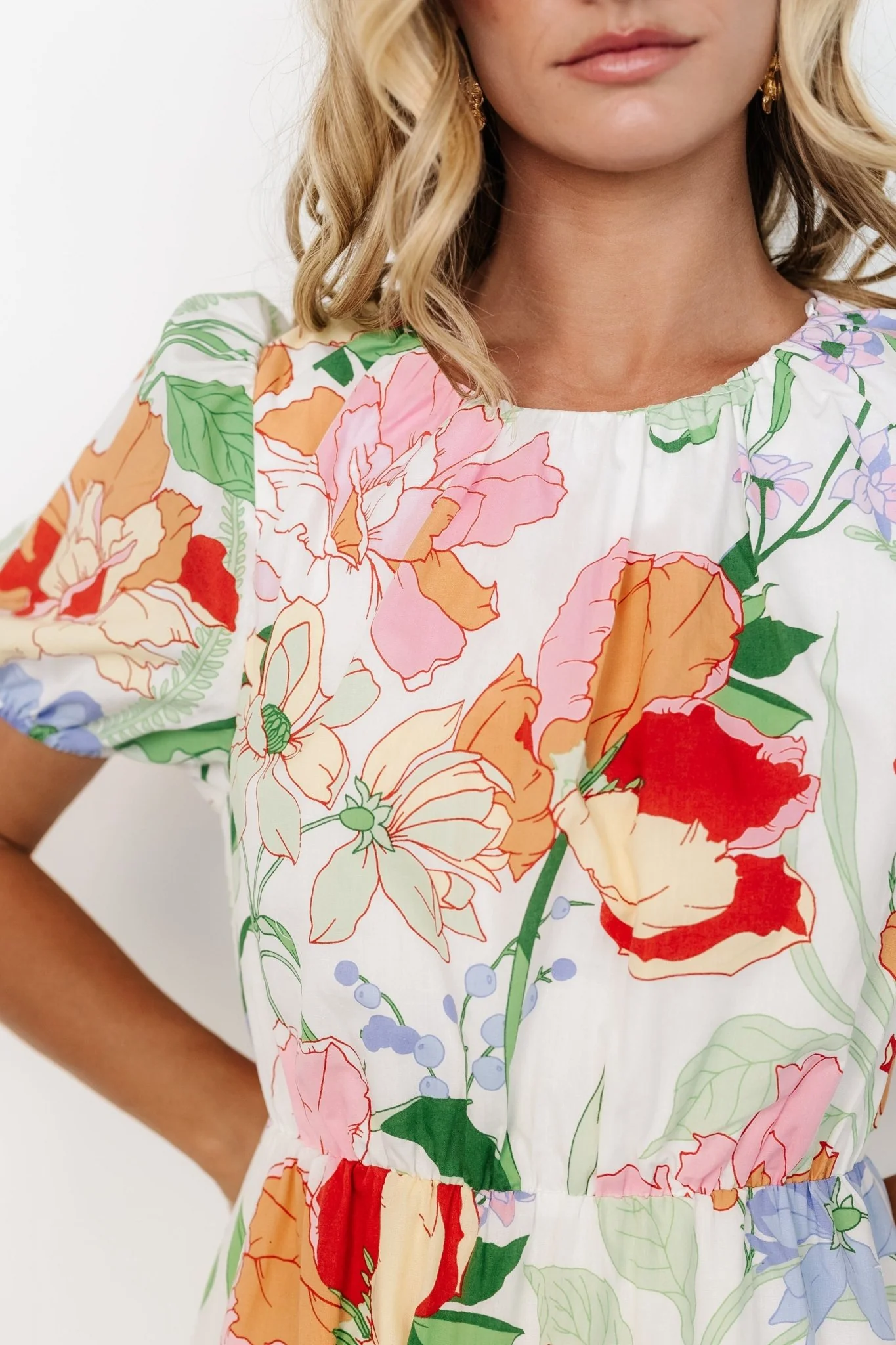 Risette Maxi Dress | Multi Floral