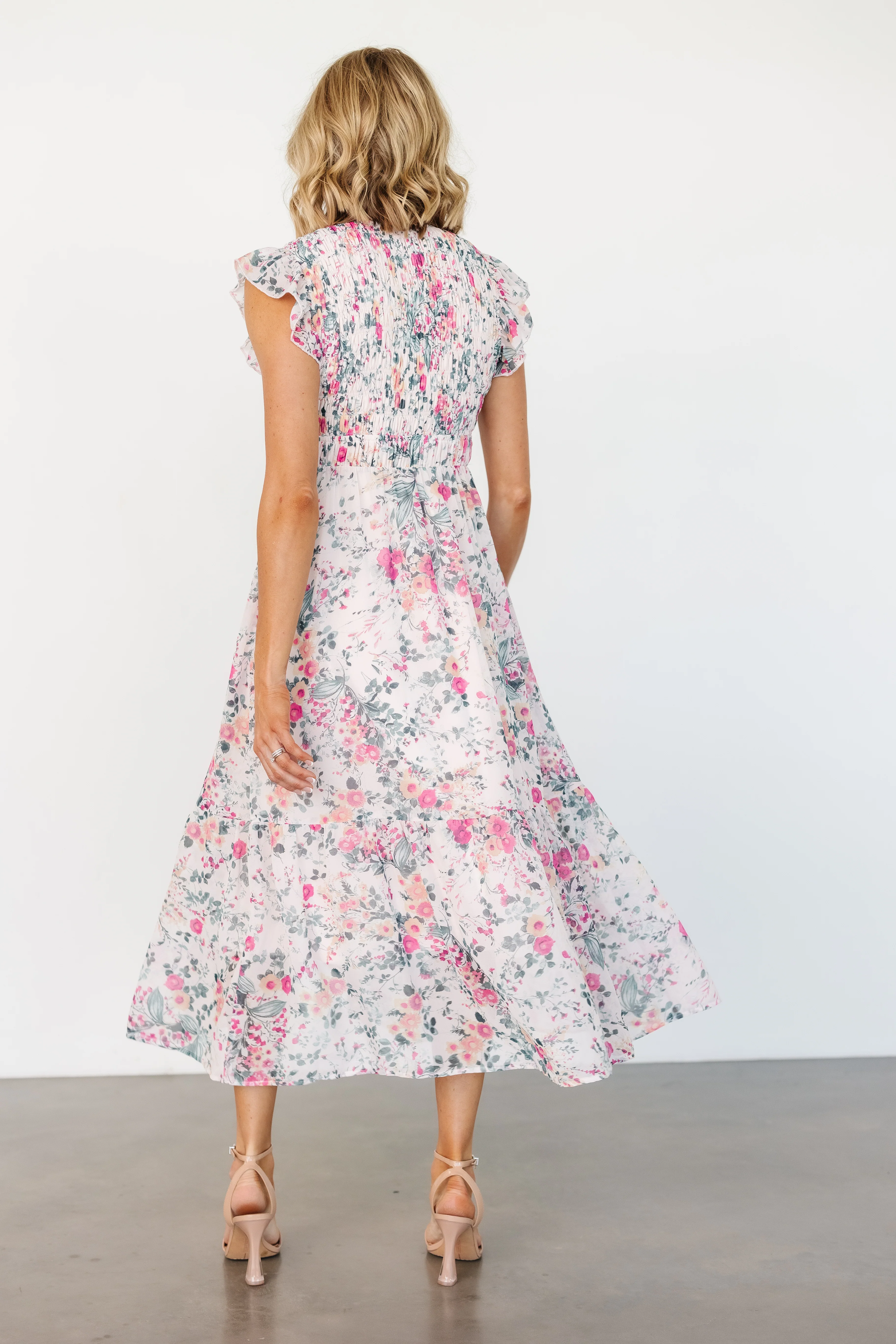 Florencia Dress | Blush + Sage