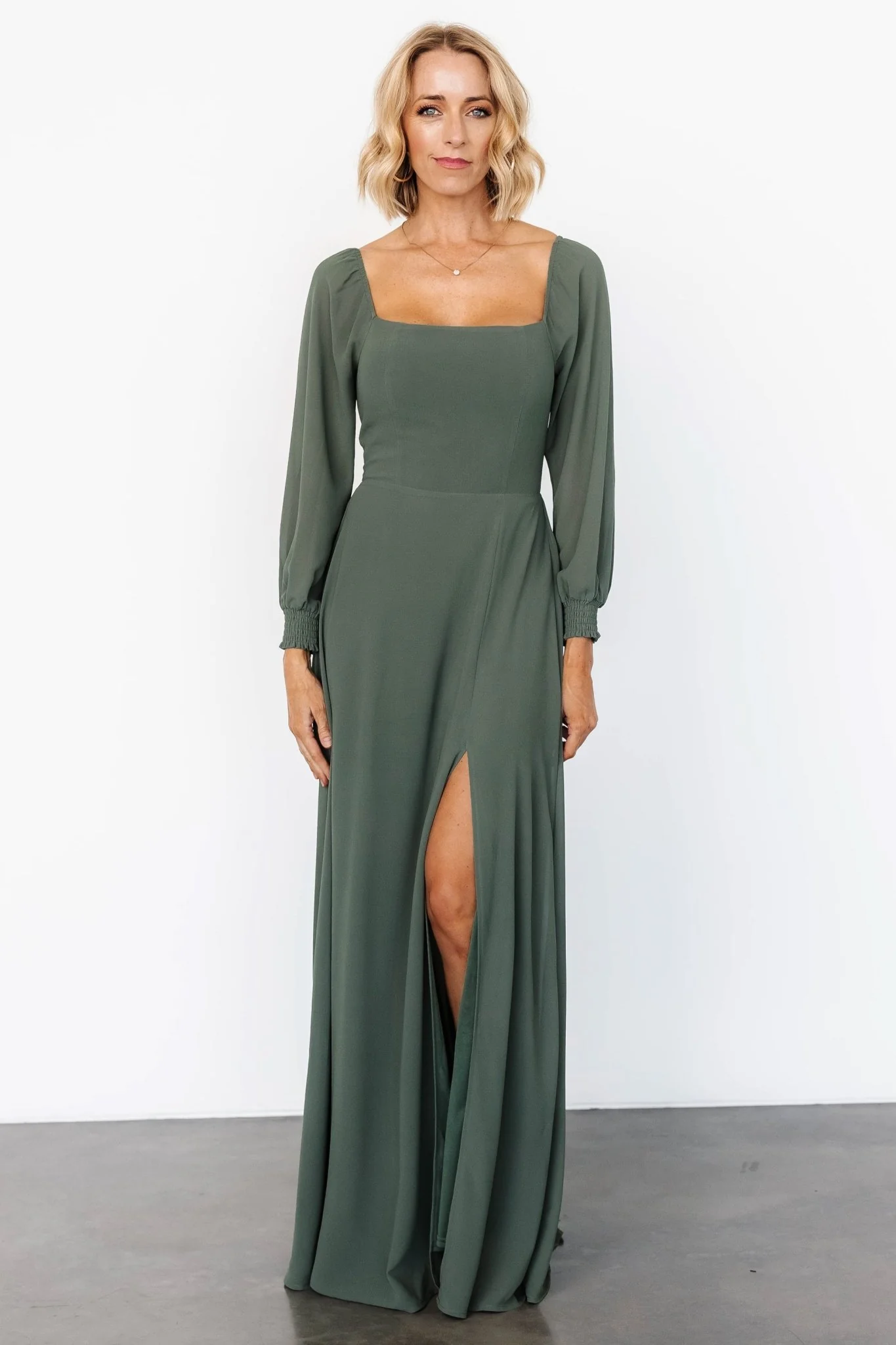 Giselle Maxi Dress | Dark Sage