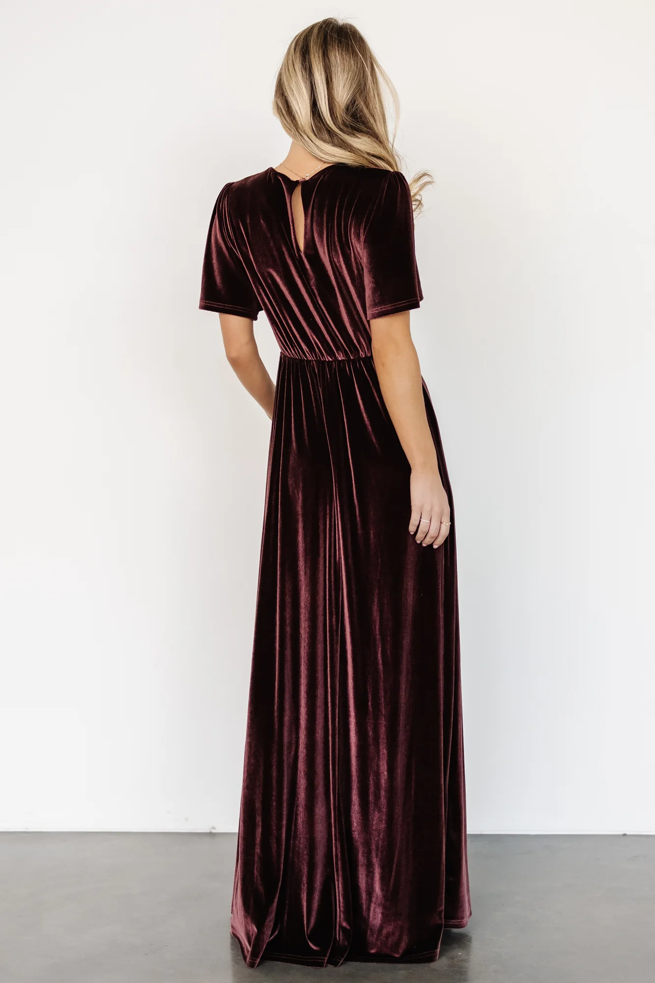 Vivian Velvet Maxi Dress | Clove