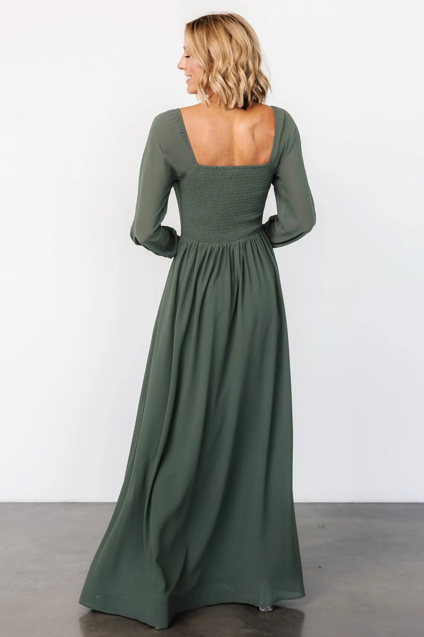 Giselle Maxi Dress | Dark Sage