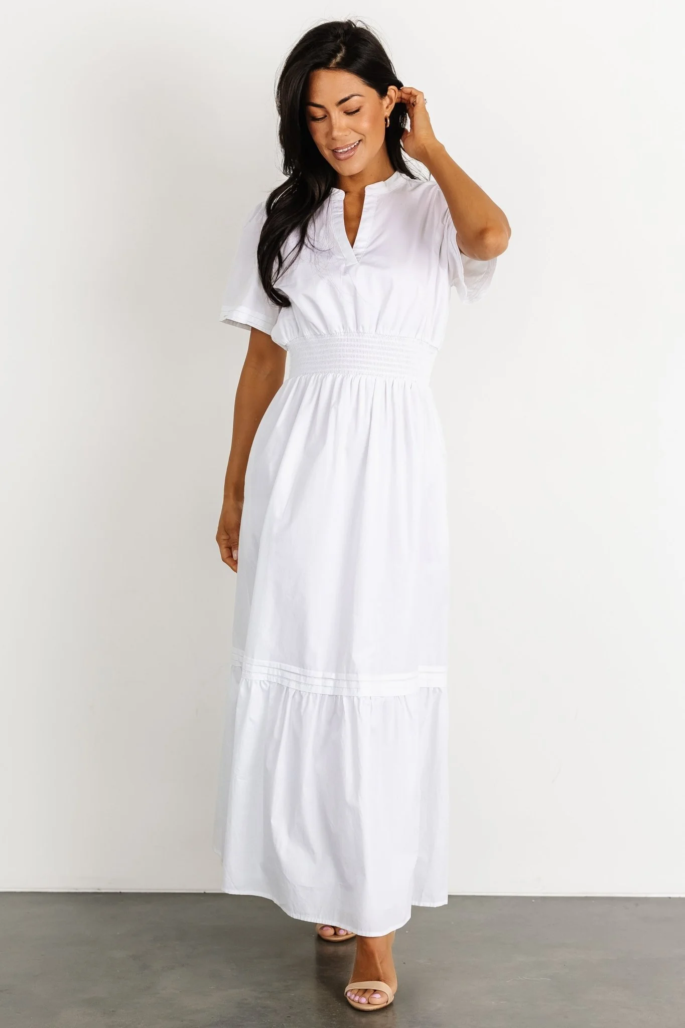 Vera Maxi Dress | Off White