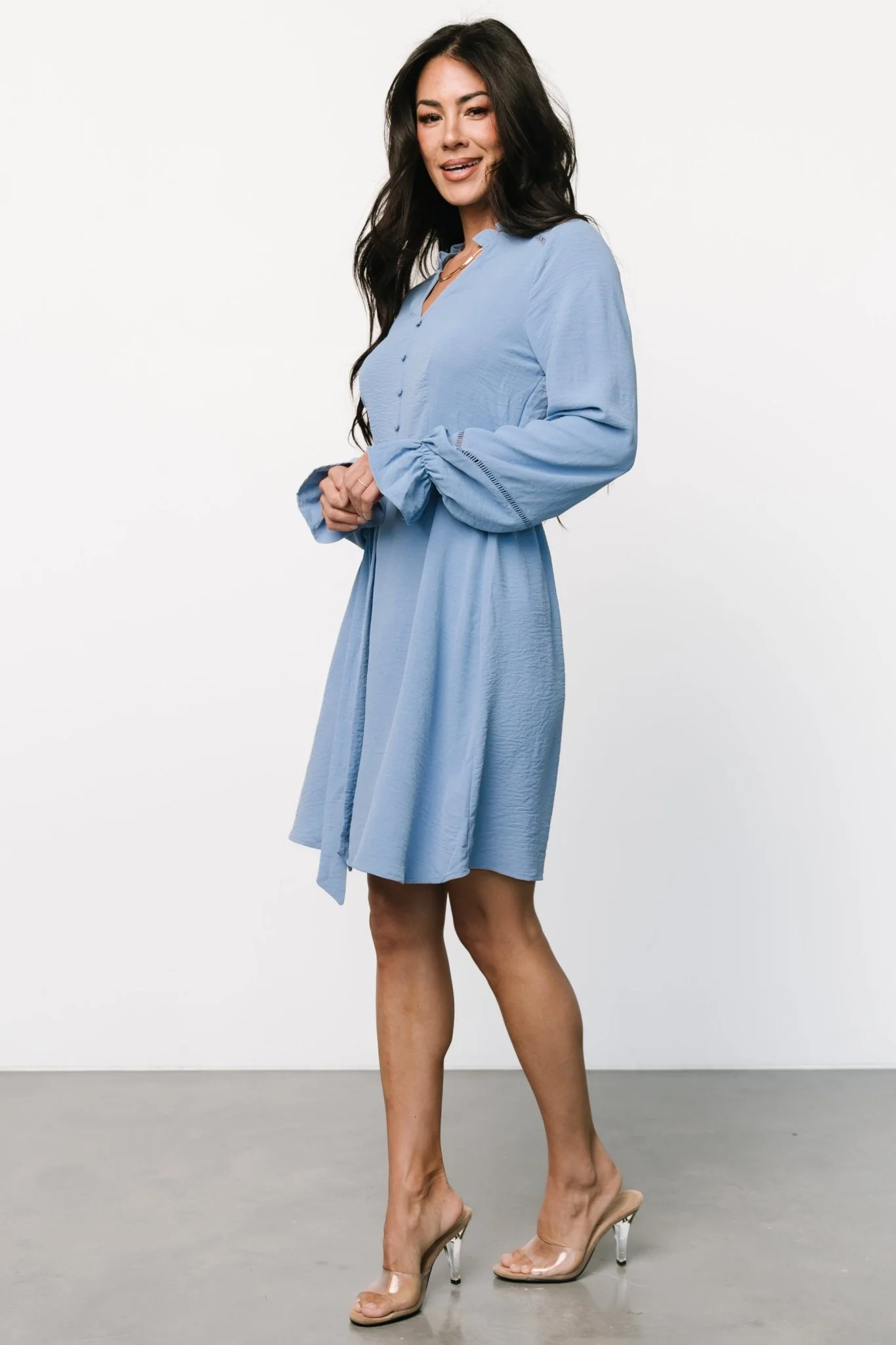 Lillia Short Dress | Blue