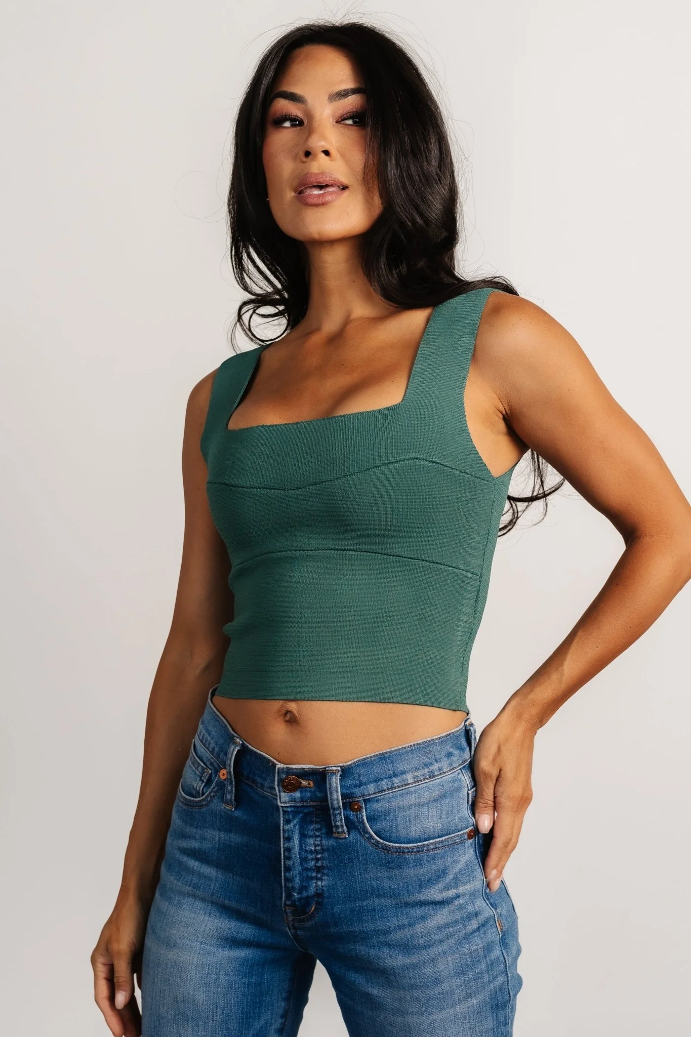 Shia Tank Top | Green