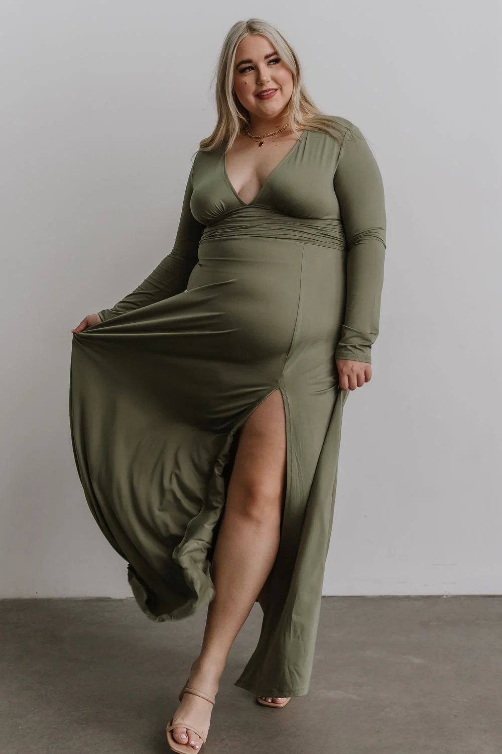 Arianna Maxi Dress | Dusty Sage