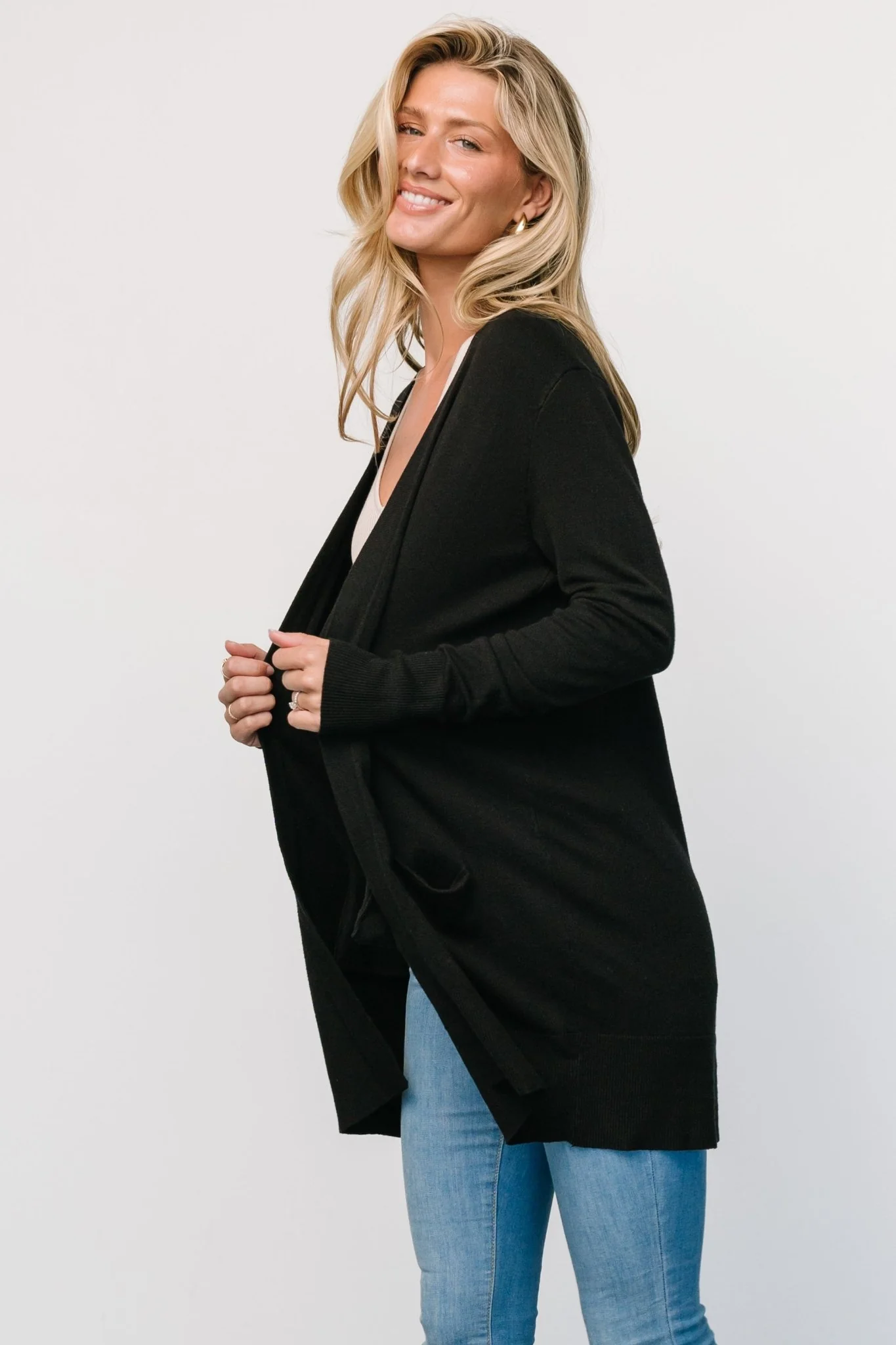 Edison Cardigan | Black