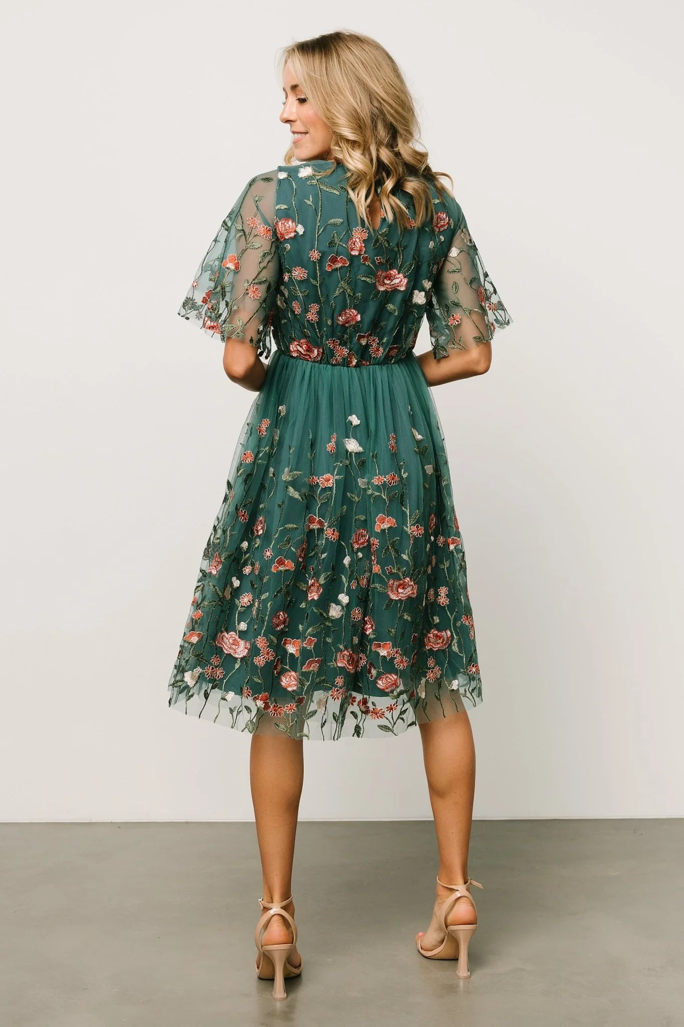 Duchess Tulle Dress | Jade Garden