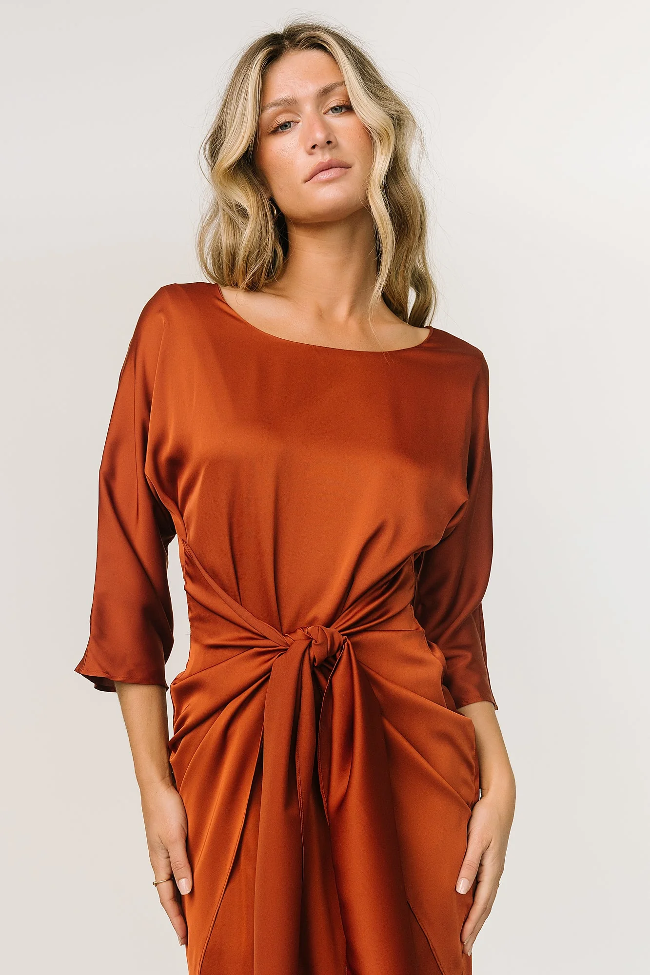 Theo Mini Dress | Copper