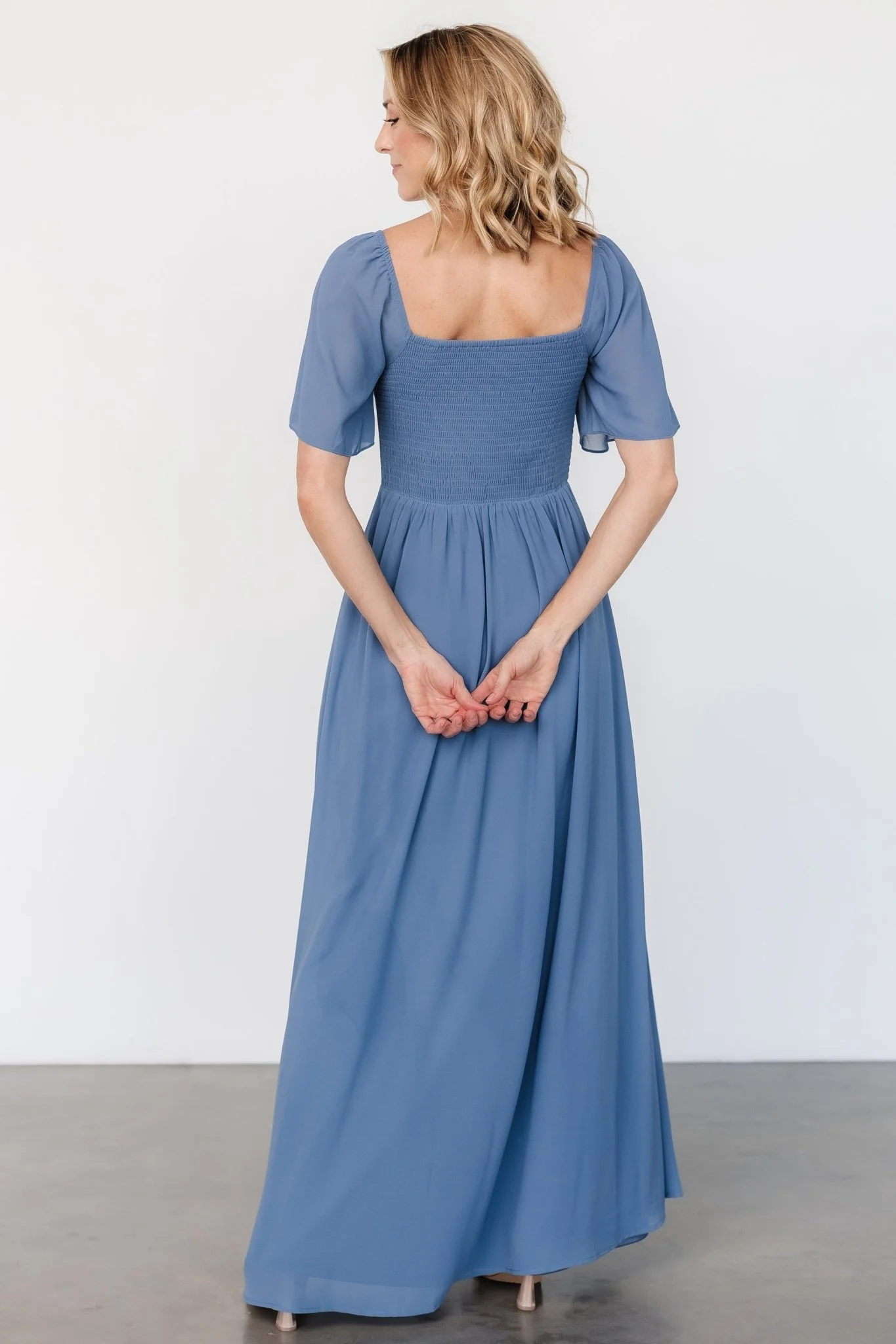 Sierra Sweetheart Maxi Dress | Whisper Blue