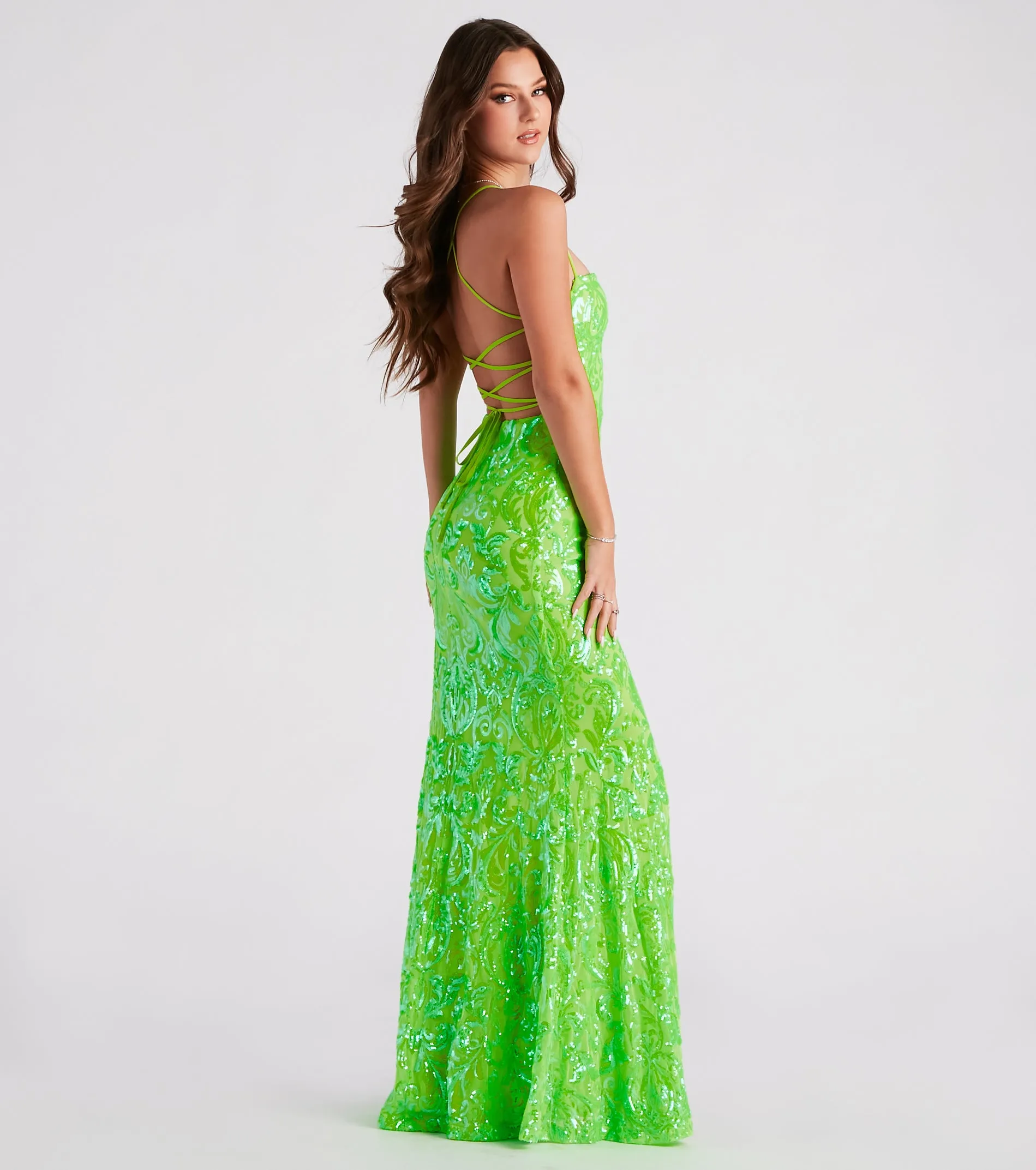 Rowena Sequin Mermaid Dress