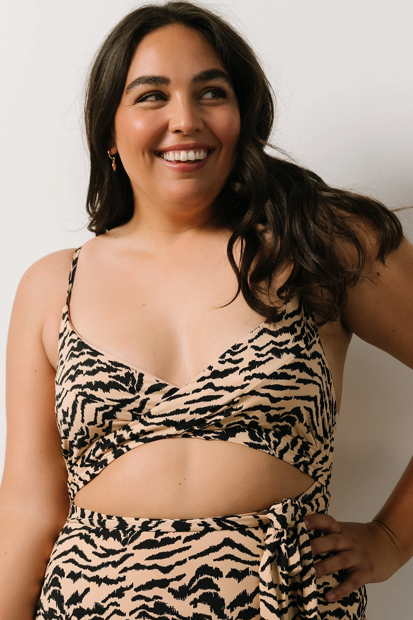 Cyprus One Piece | Animal Stripe