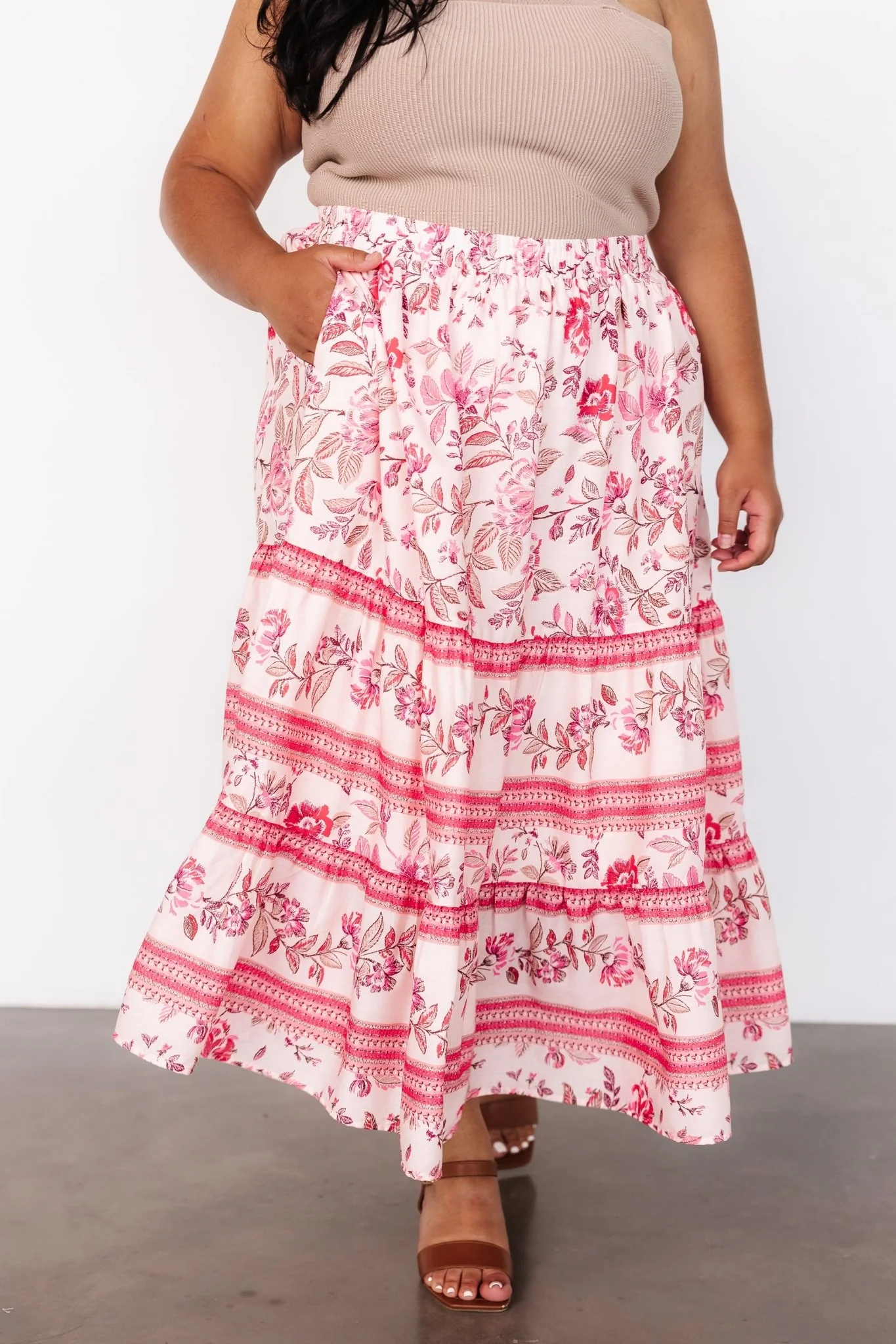 Meg Skirt | Blush Multi