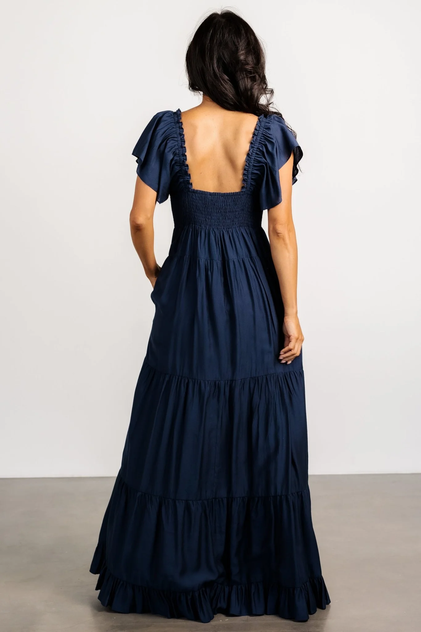 Agatha Maxi Dress | Dark Blue